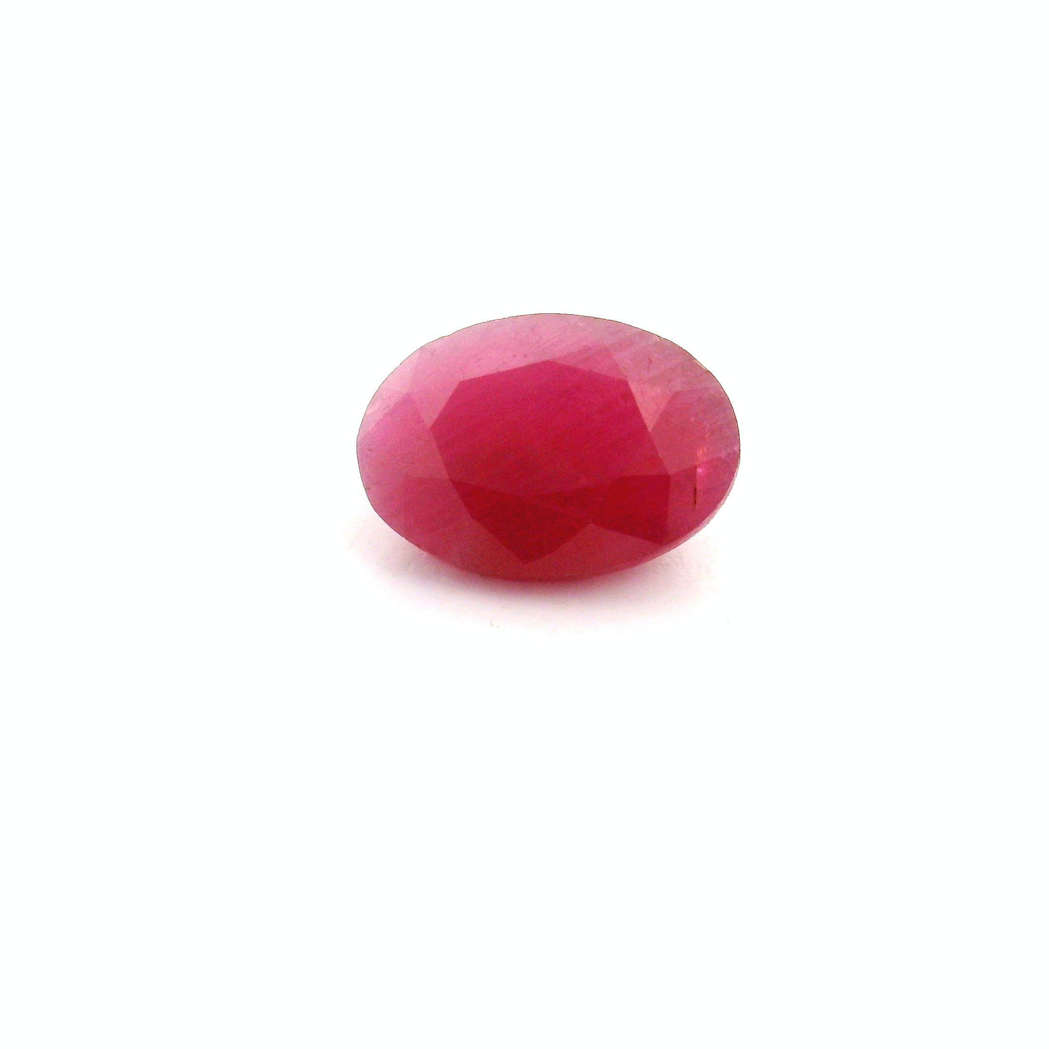 2.14 ct Oval Red Natural Ruby