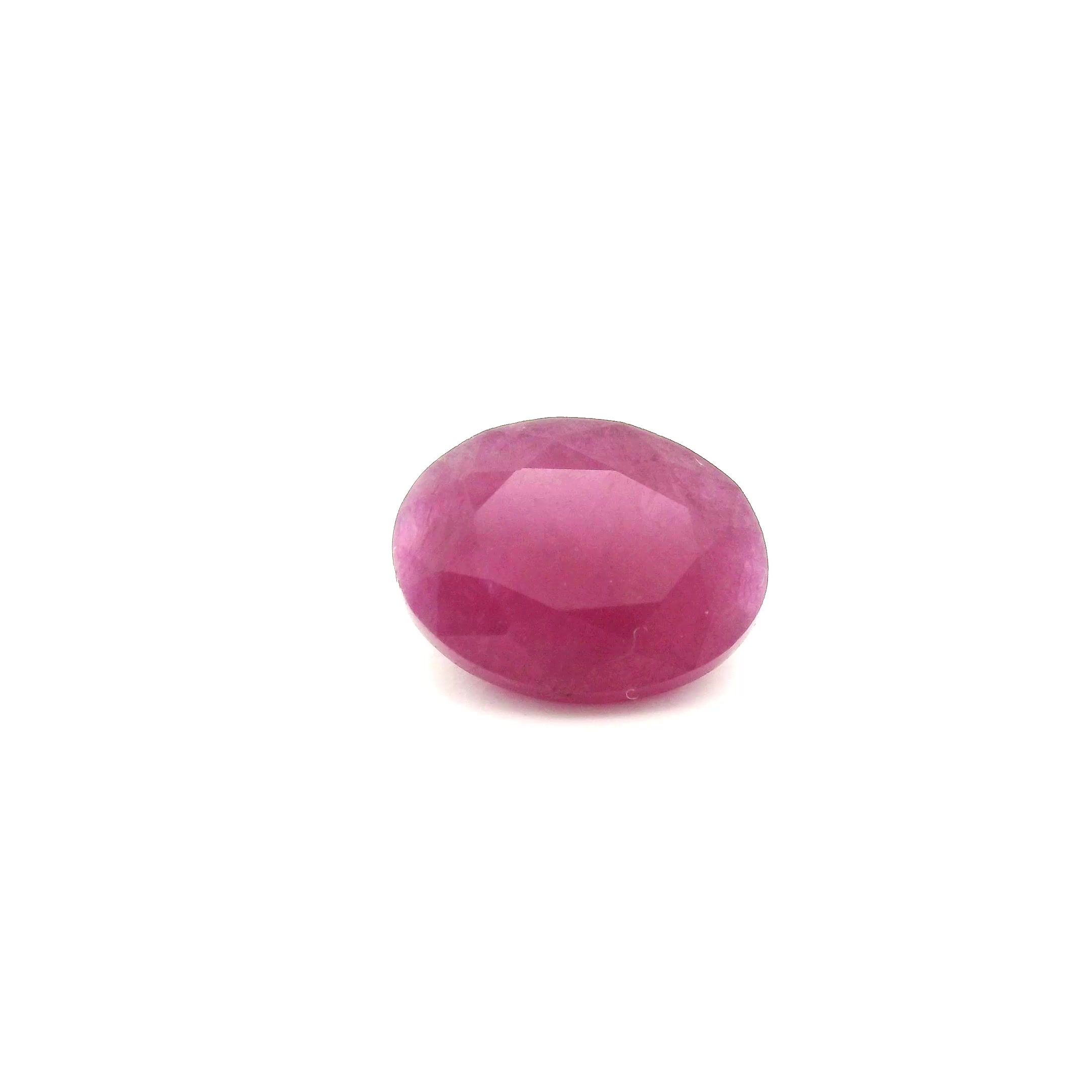 3.13 ct Oval Red Natural Ruby