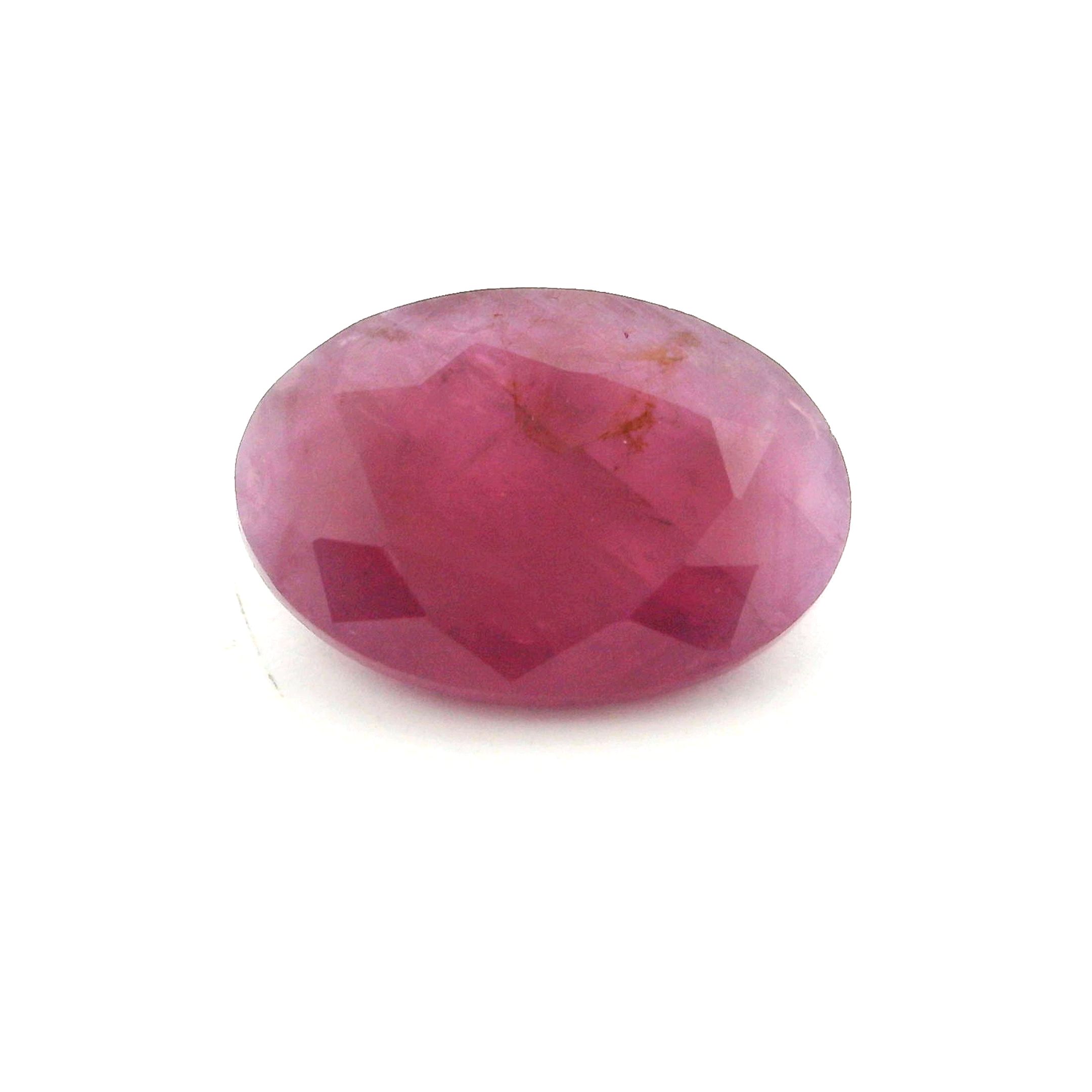 3.38 ct Oval Red Natural Ruby