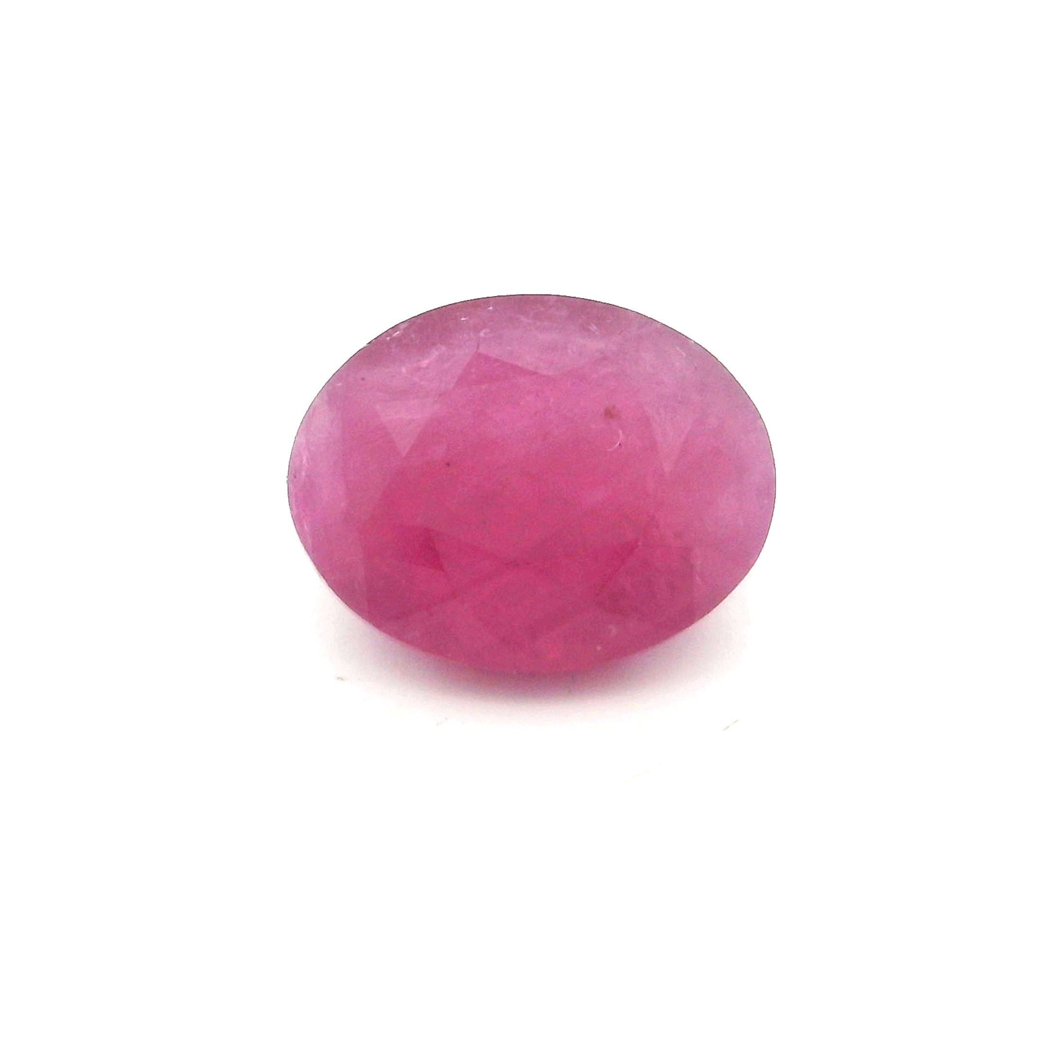 2.98 ct Oval Red Natural Ruby