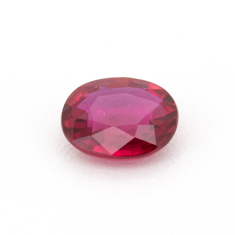 0.74 ct Oval Red Natural Ruby