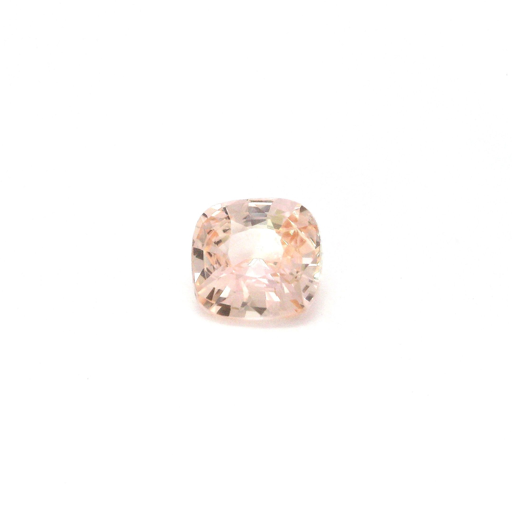1.53 ct Cushion Brown Natural Sapphire