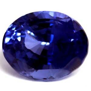 1.53 ct Oval Blue Natural Sapphire