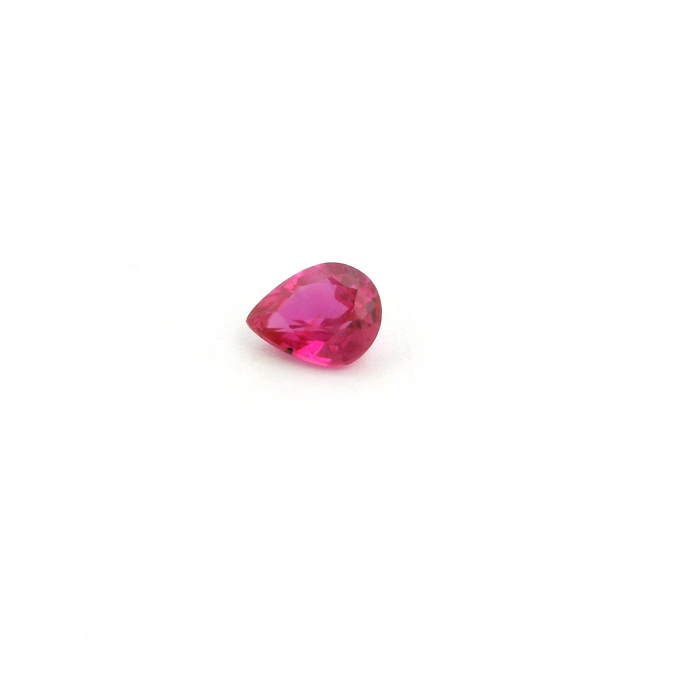0.41 ct Pear Red Natural Ruby