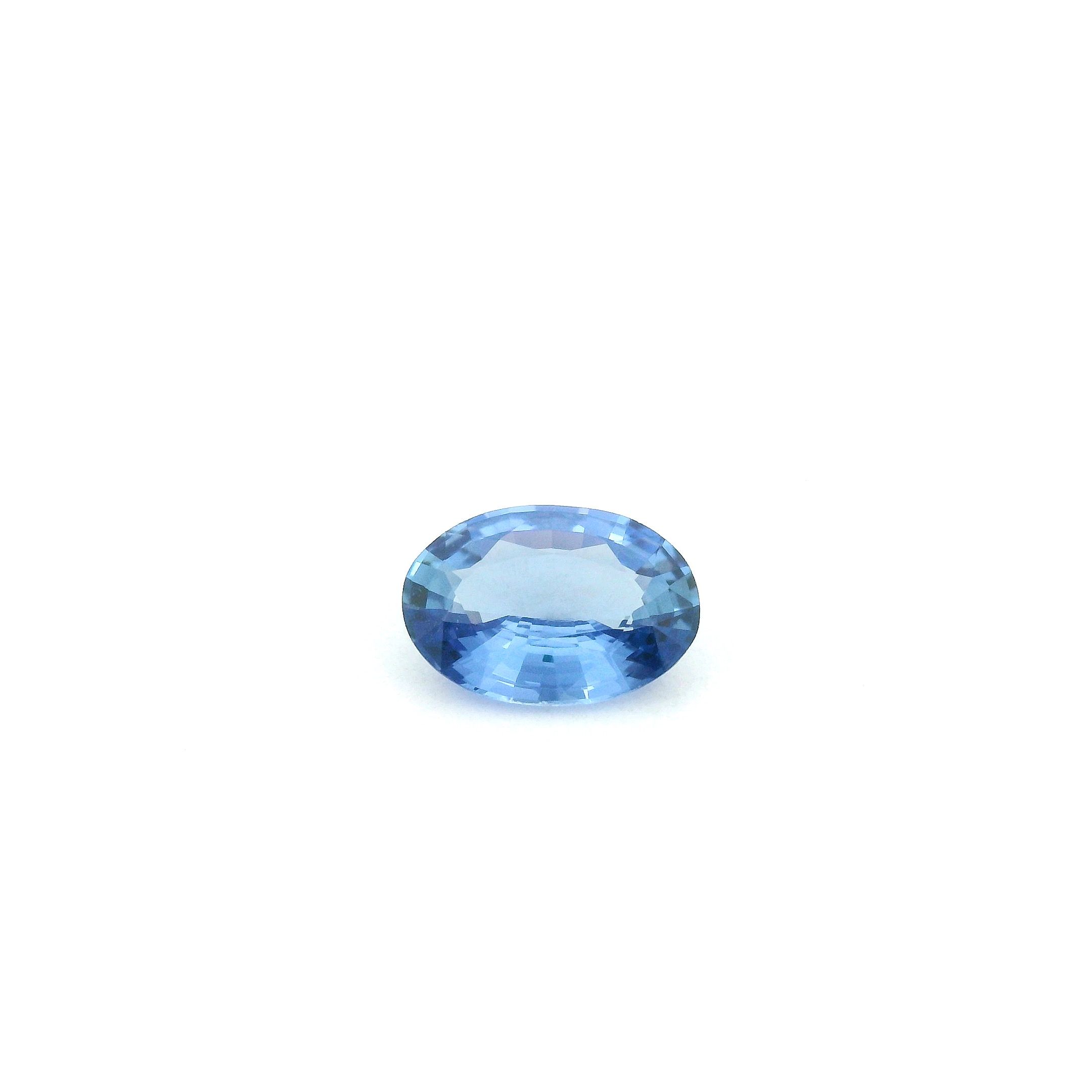 0.71 ct Oval Blue Natural Sapphire