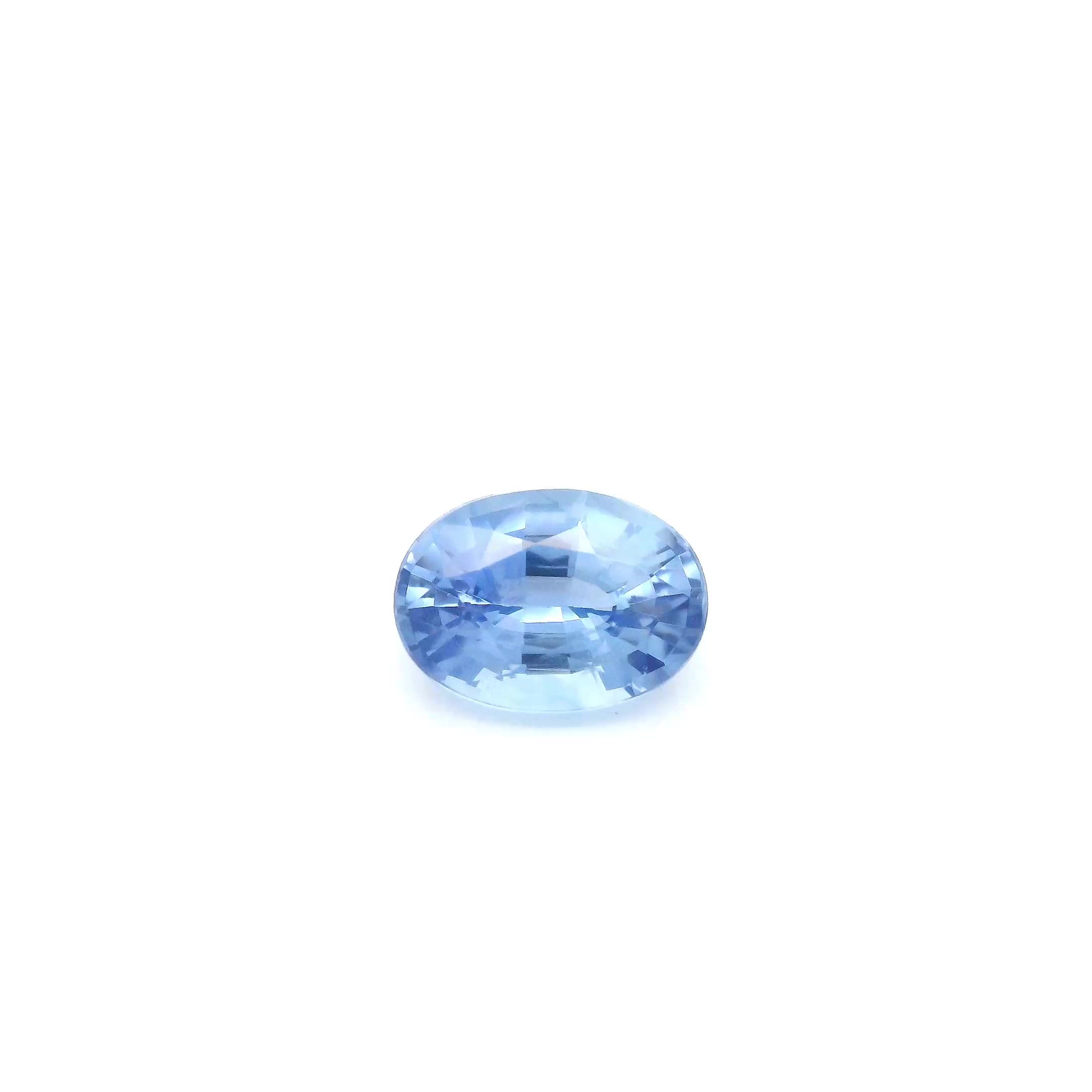 1.27 ct Oval Blue Natural Sapphire