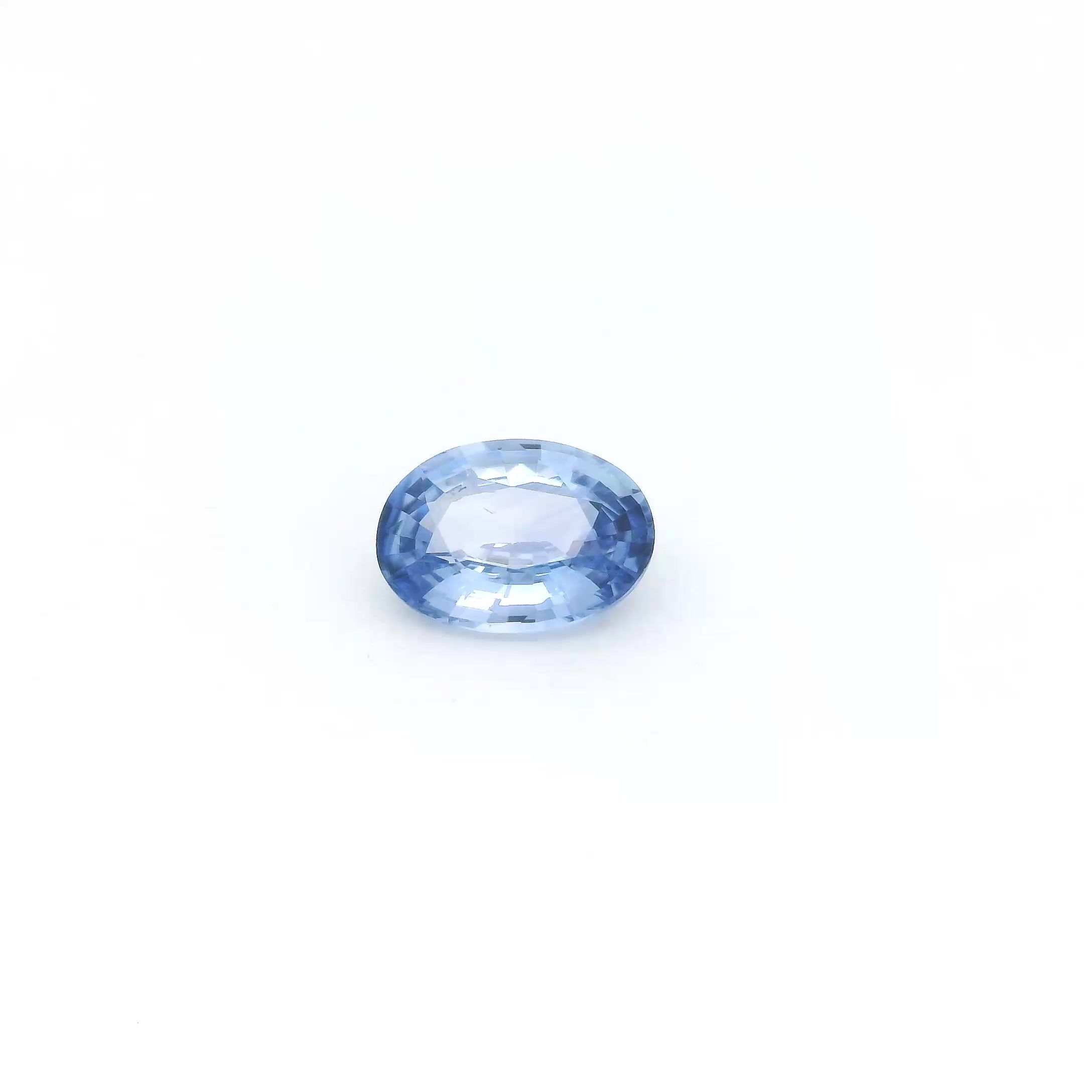 0.91 ct Oval Blue Natural Sapphire