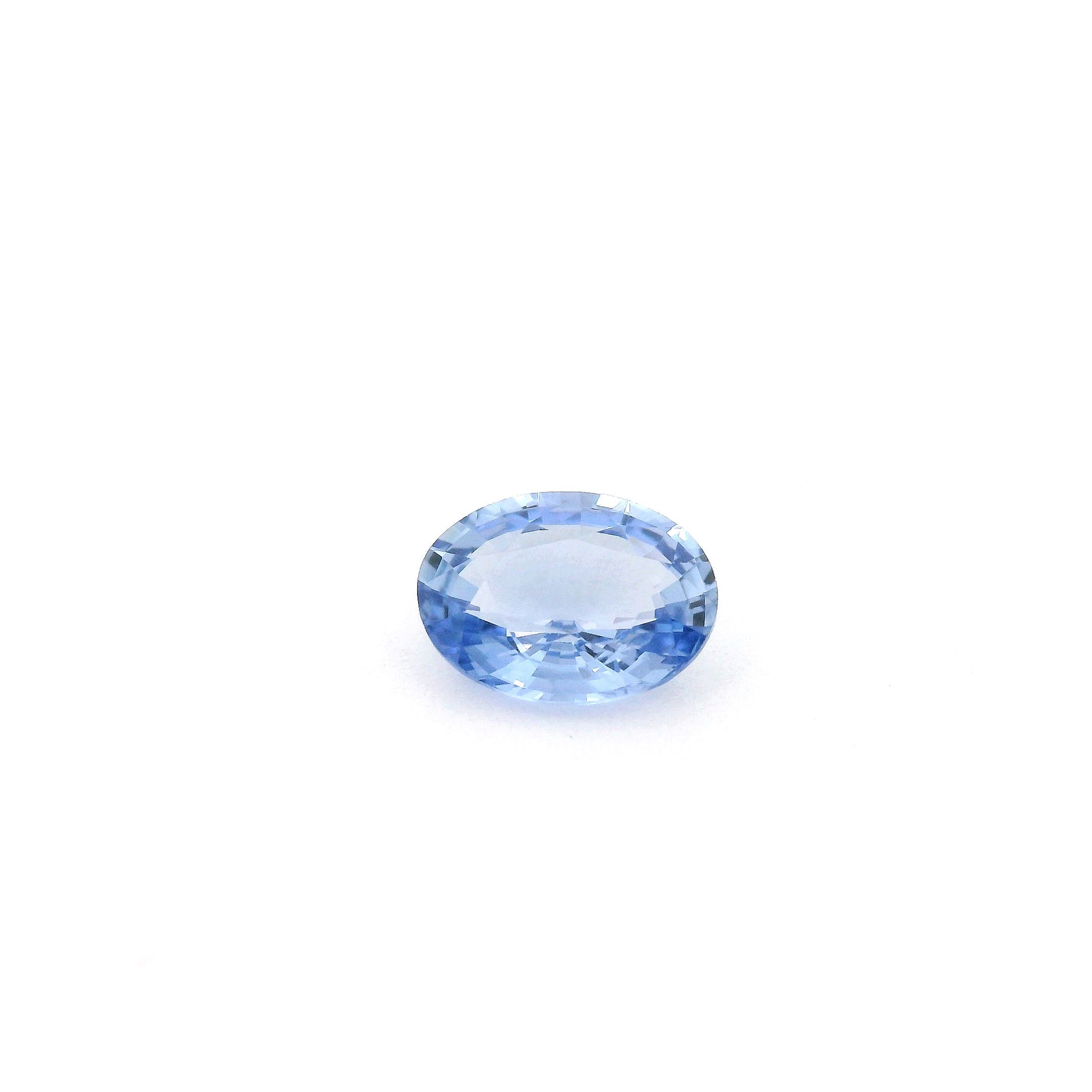 0.91 ct Oval Blue Natural Sapphire