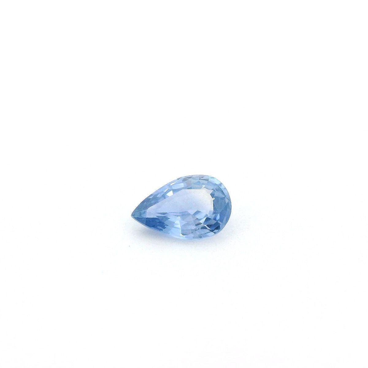 0.63 ct Pear Blue Natural Sapphire