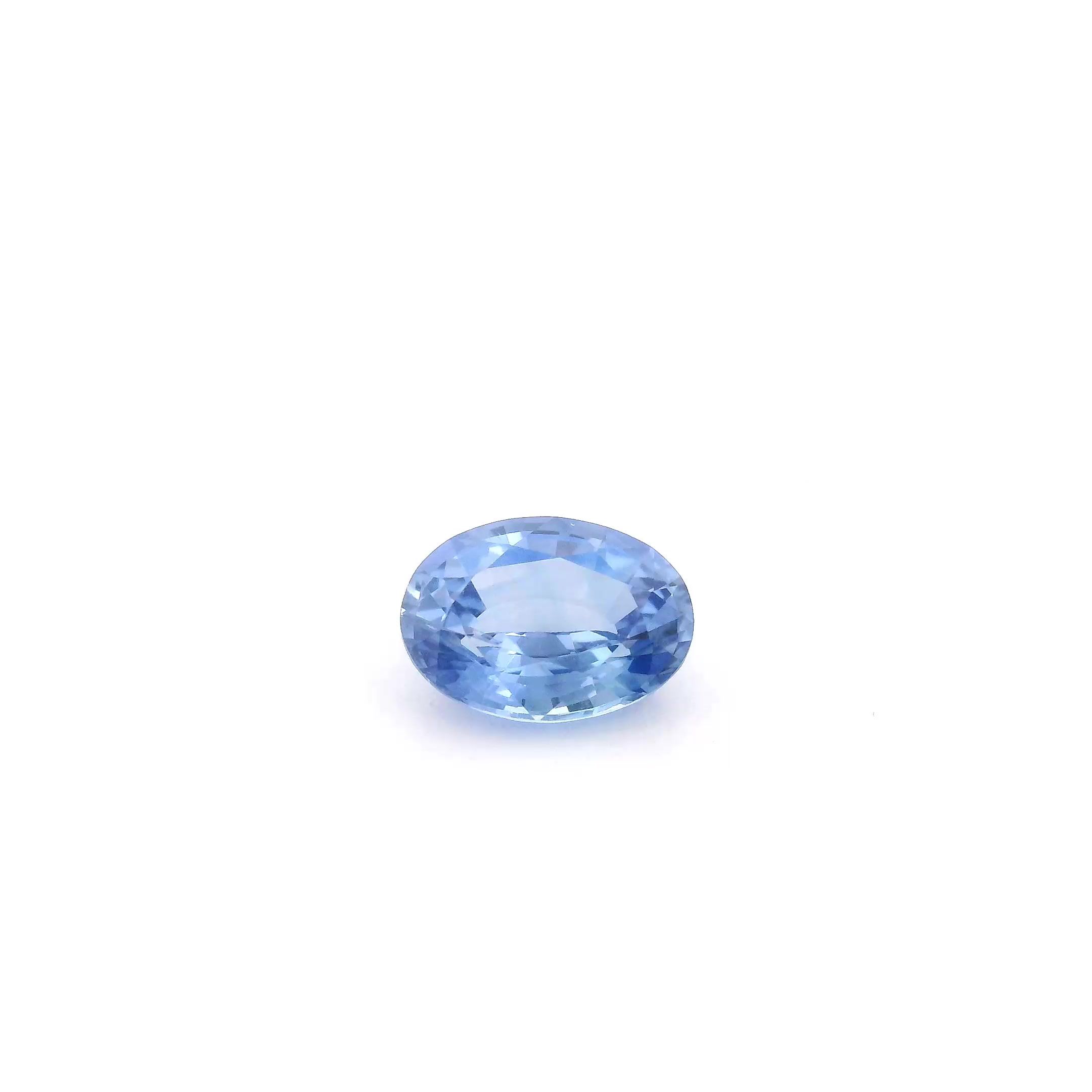 0.89 ct Oval Blue Natural Sapphire