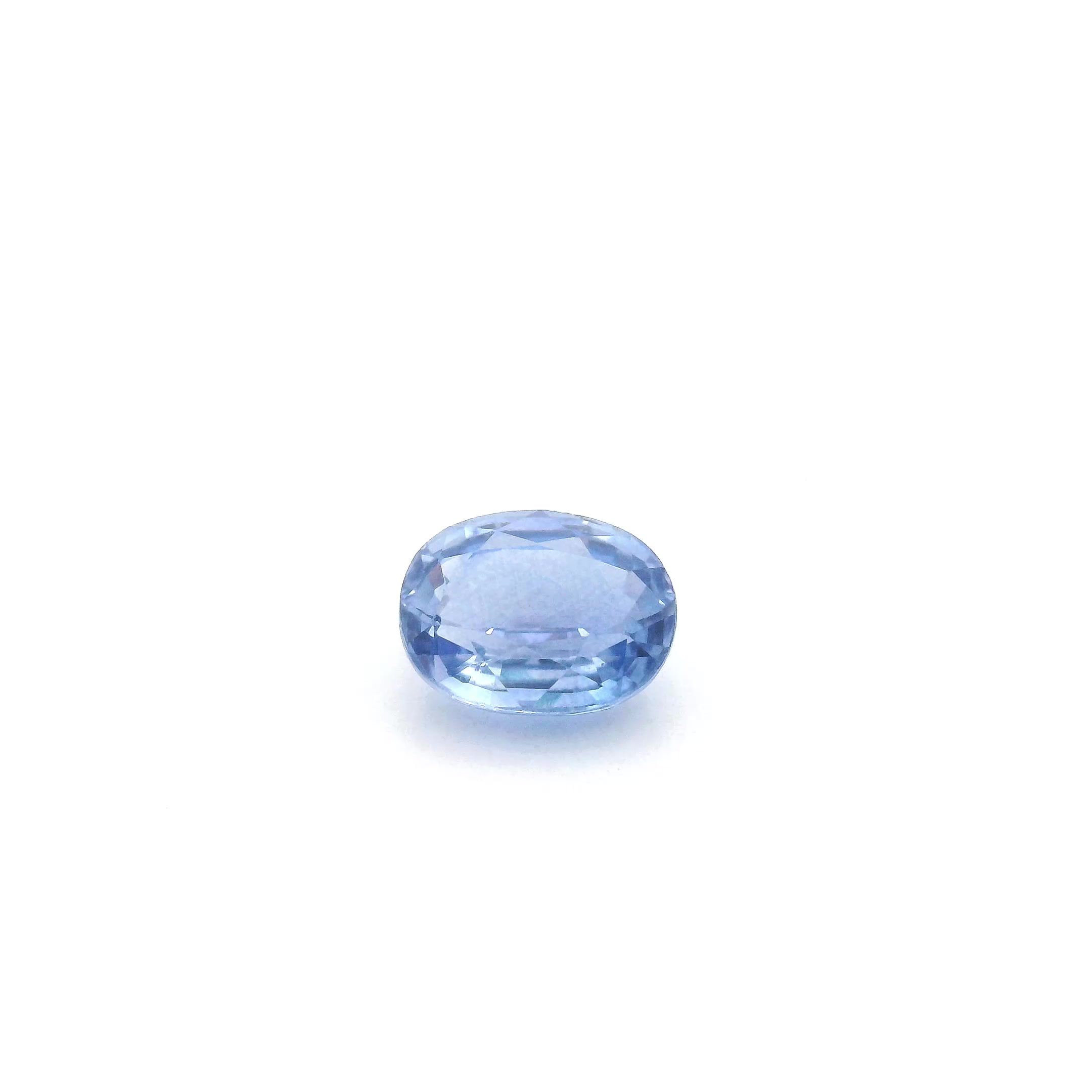 1.07 ct Oval Blue Natural Sapphire