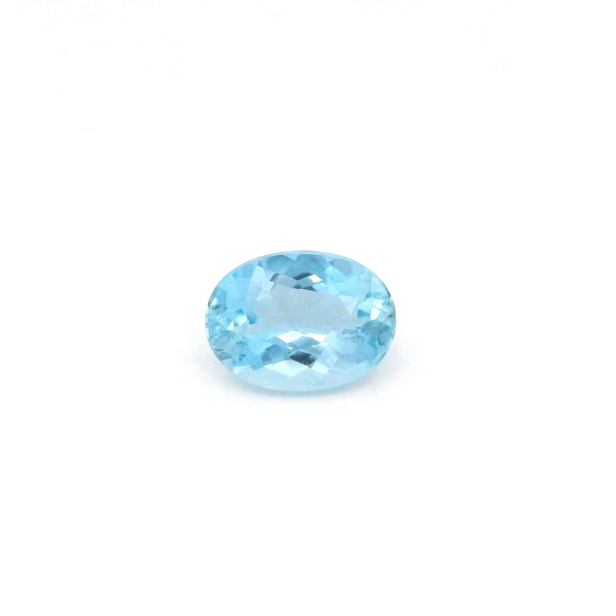 1.02 ct Oval Blue Natural Aquamarine
