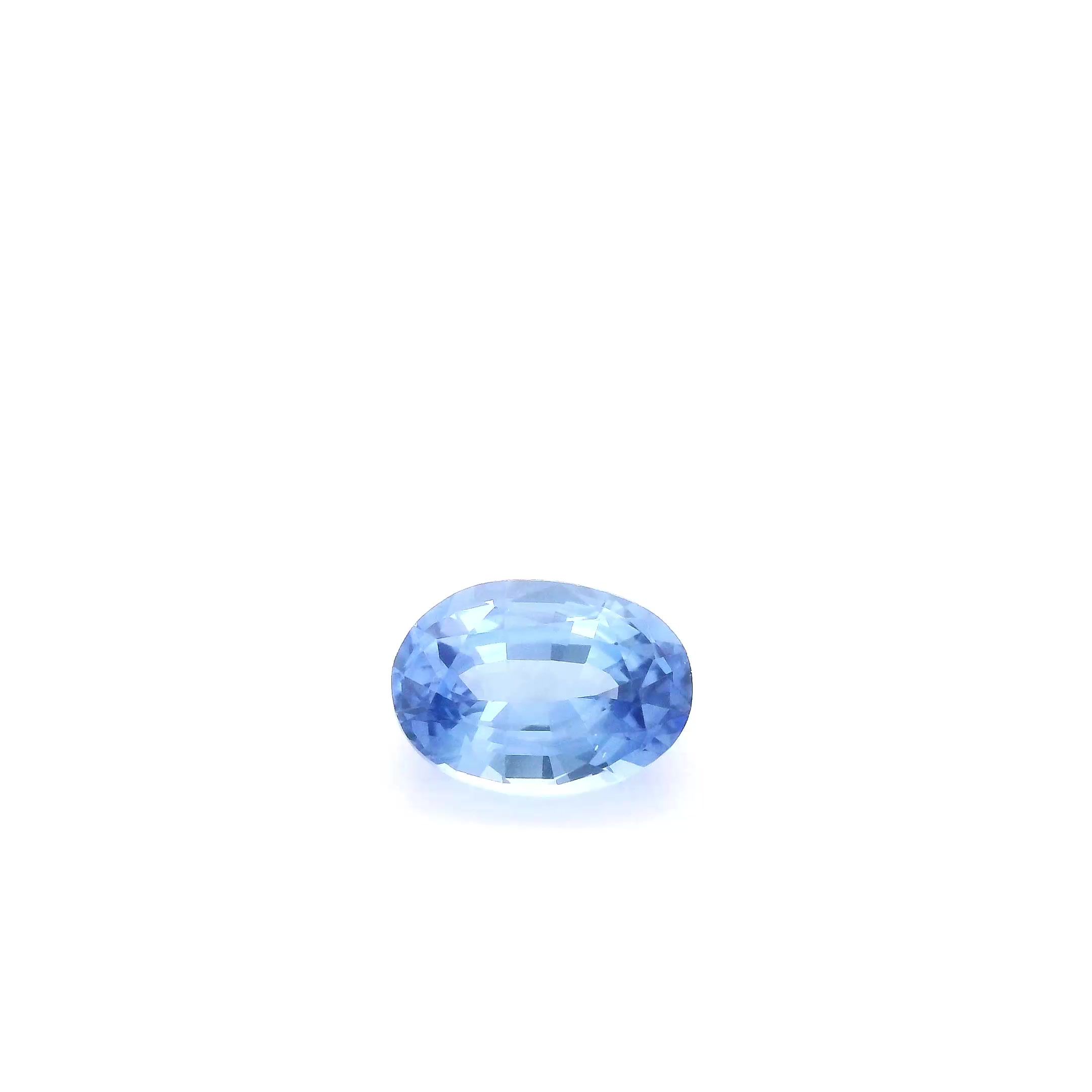 1.10 ct Oval Blue Natural Sapphire