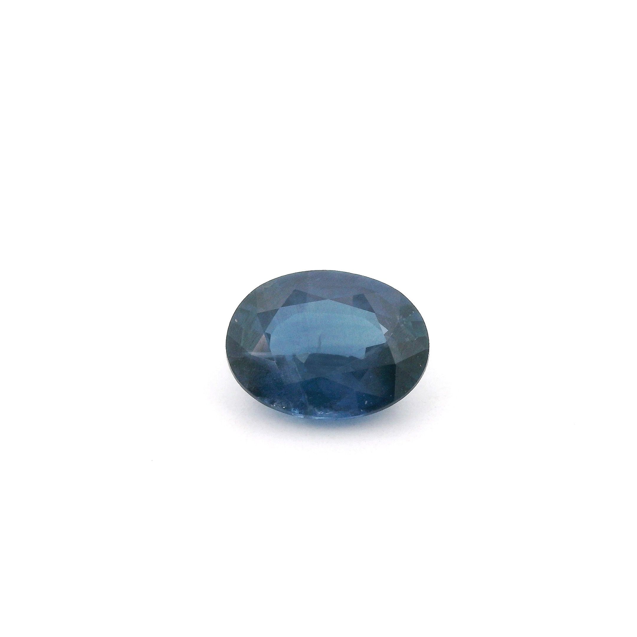 1.49 ct Oval Blue Natural Sapphire