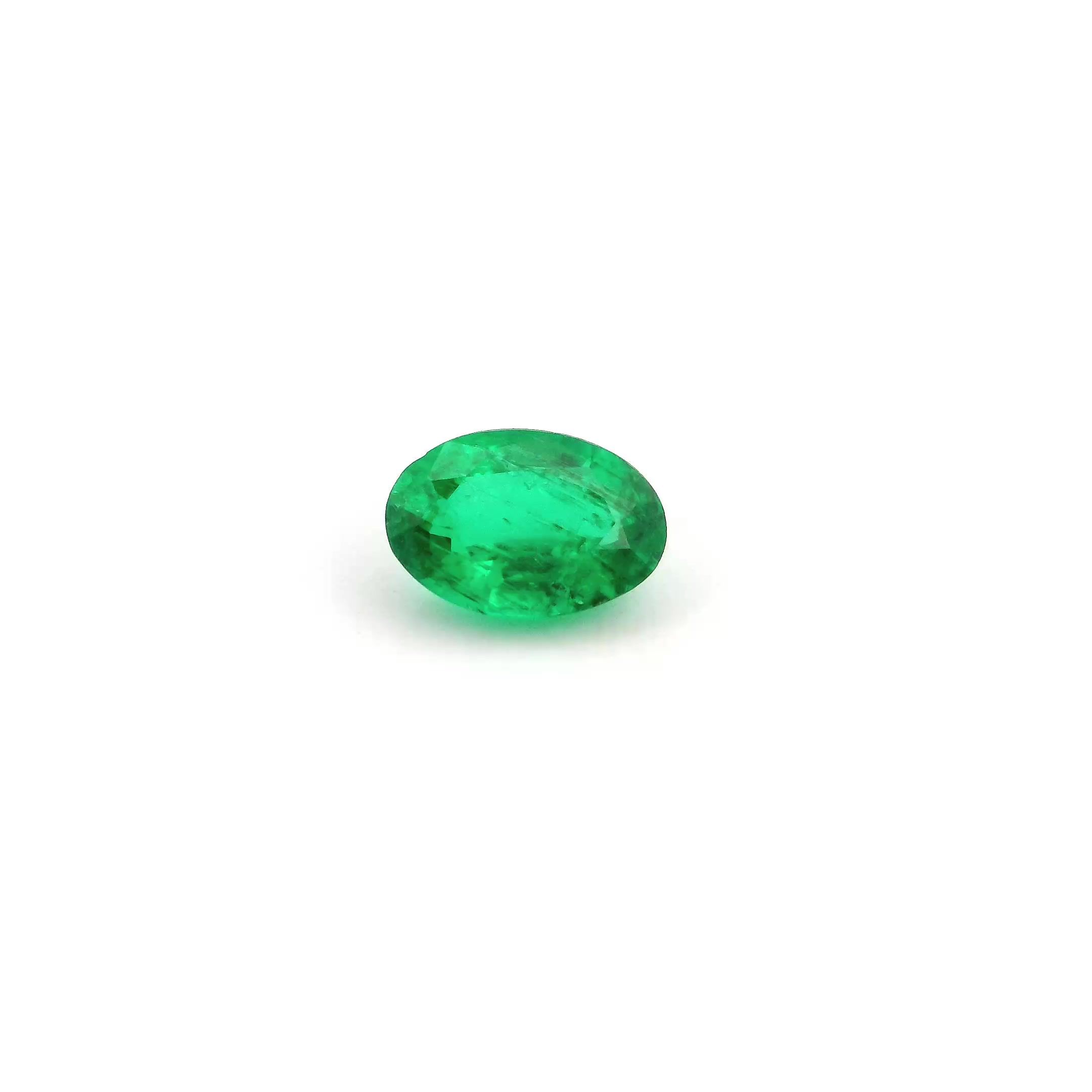 0.58 ct Oval Green Natural Emerald