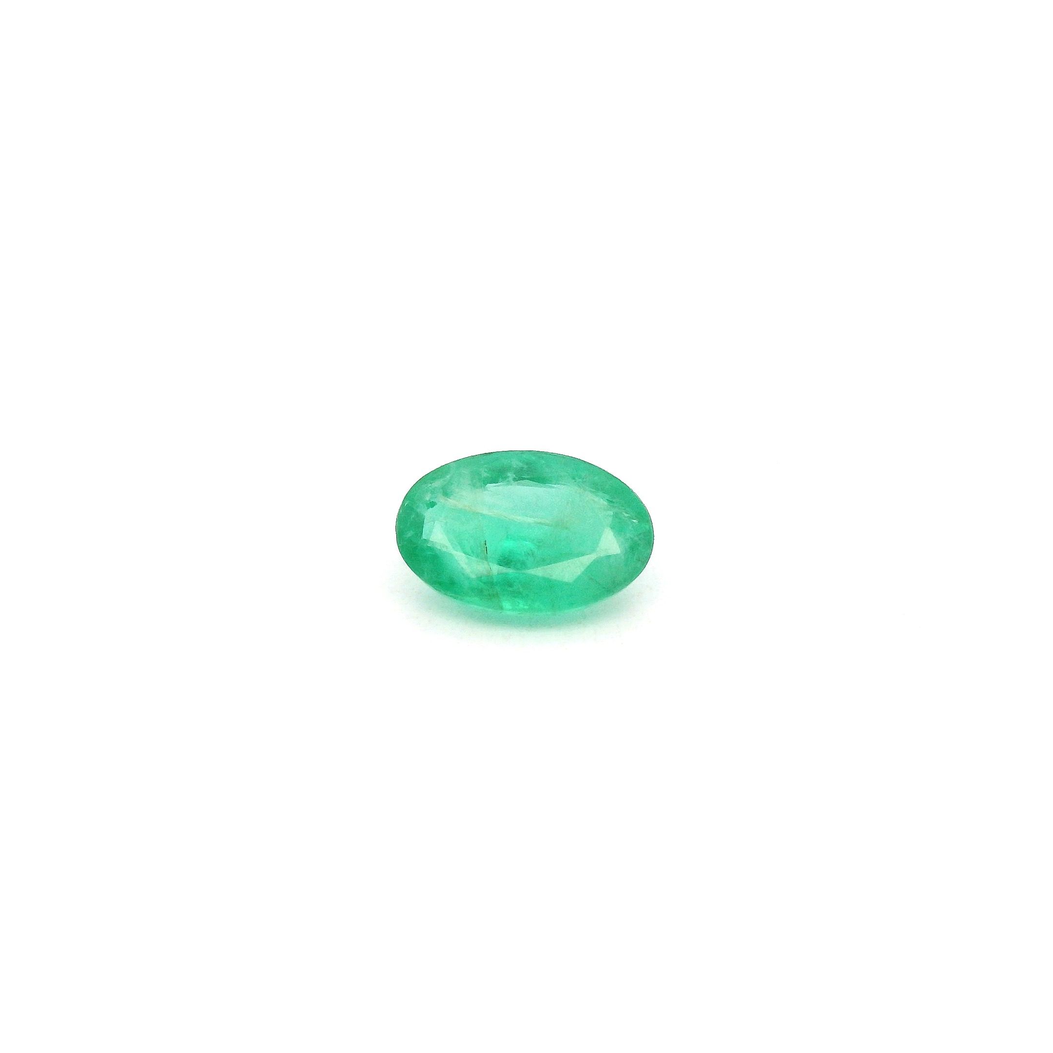 0.43 ct Oval Green Natural Emerald