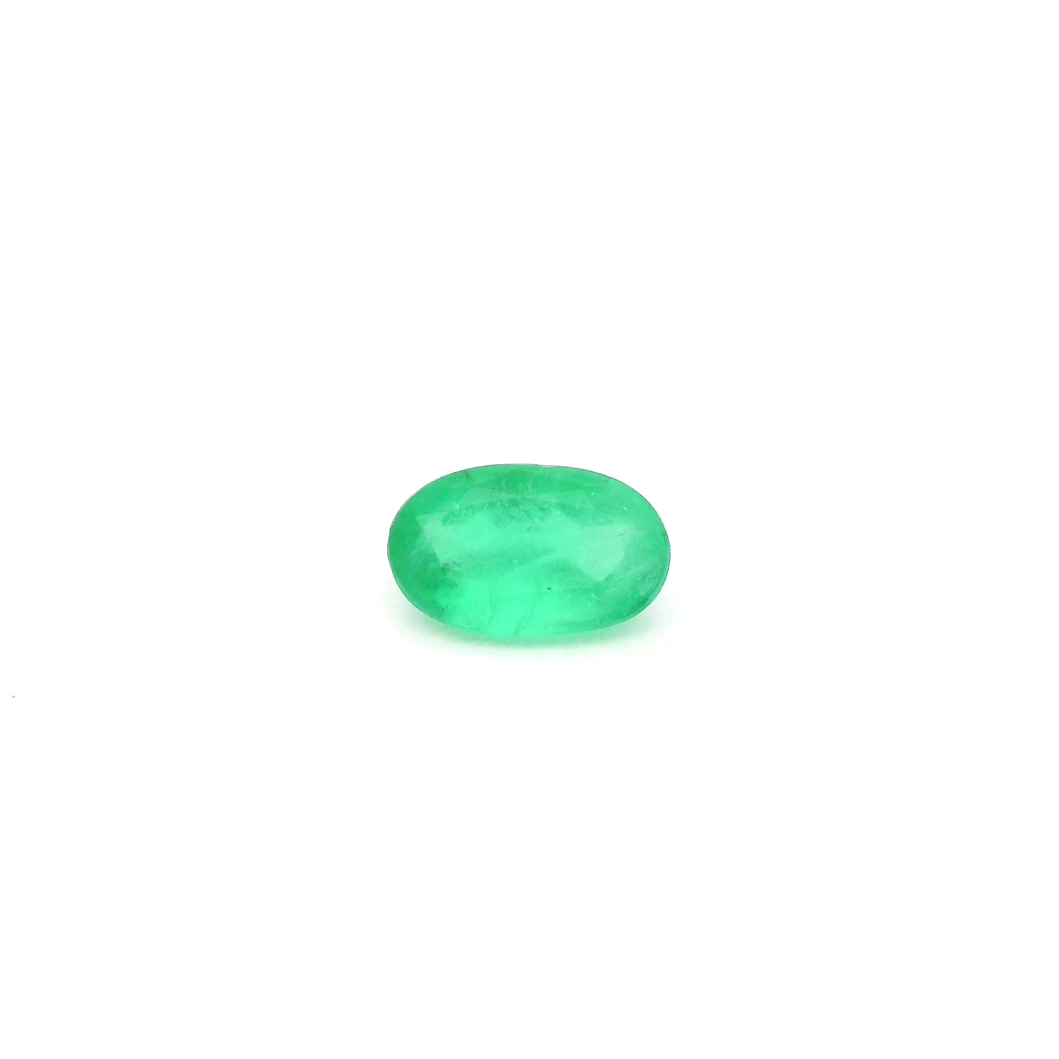 0.54 ct Oval Green Natural Emerald