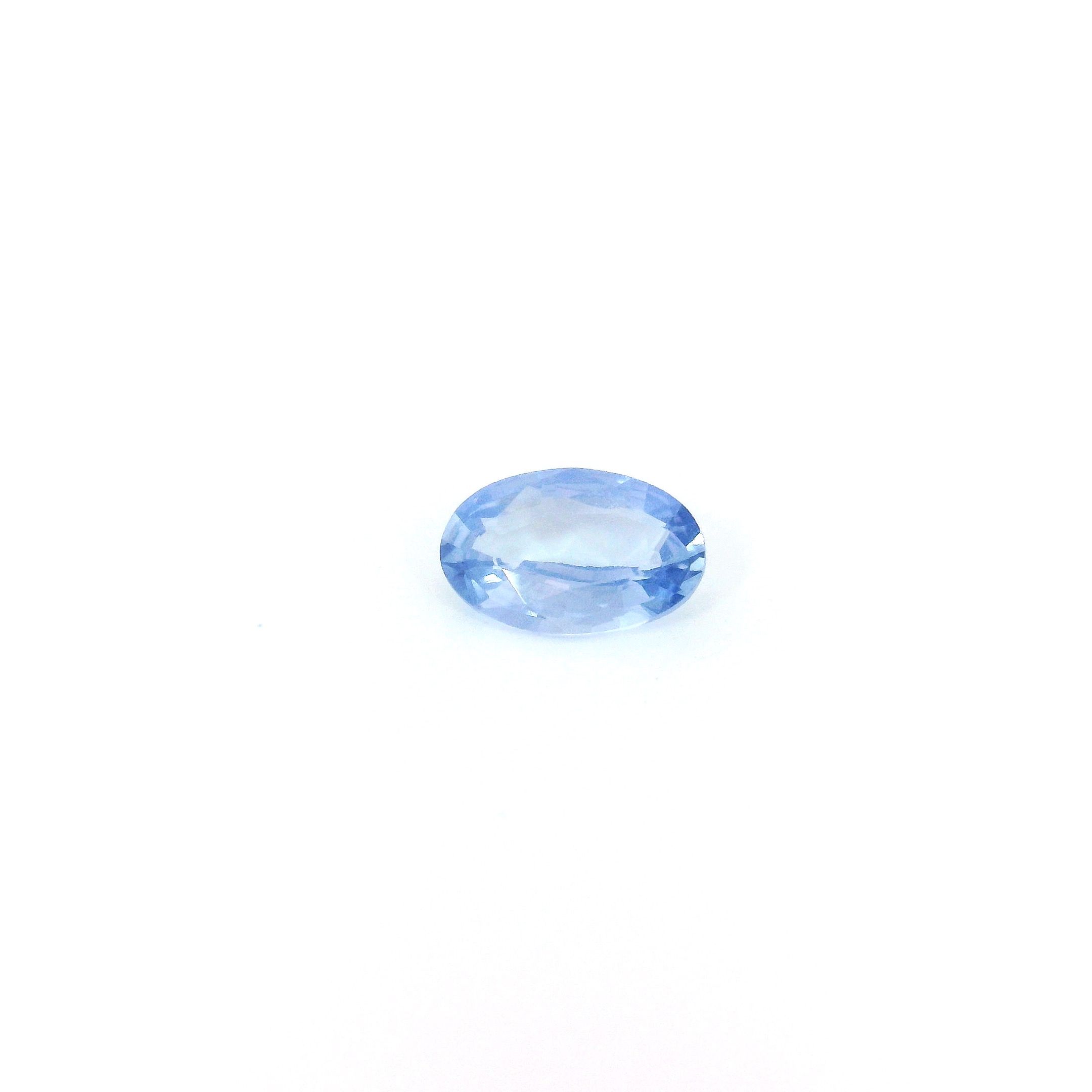 0.47 ct Oval Blue Natural Sapphire
