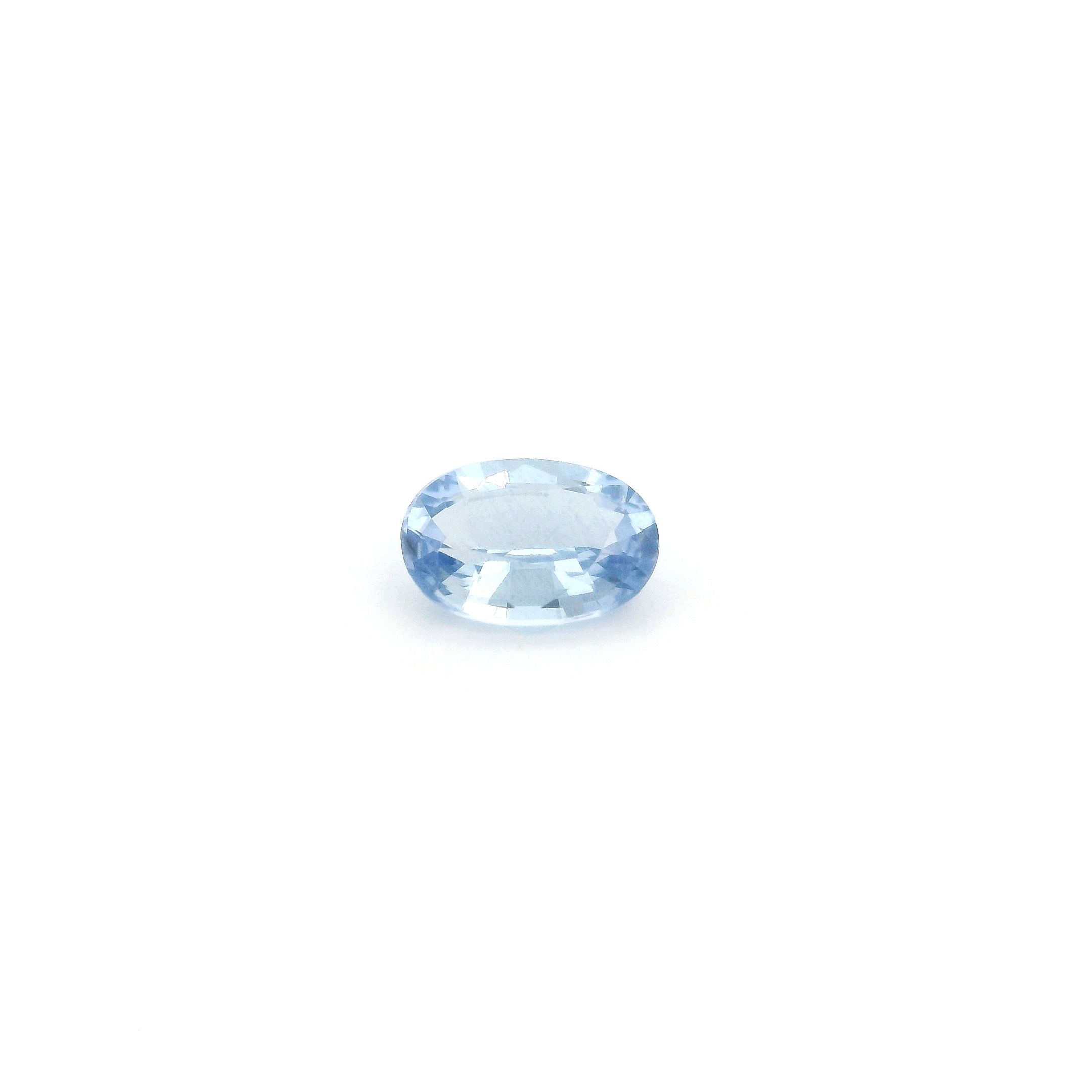 0.54 ct Oval Blue Natural Sapphire