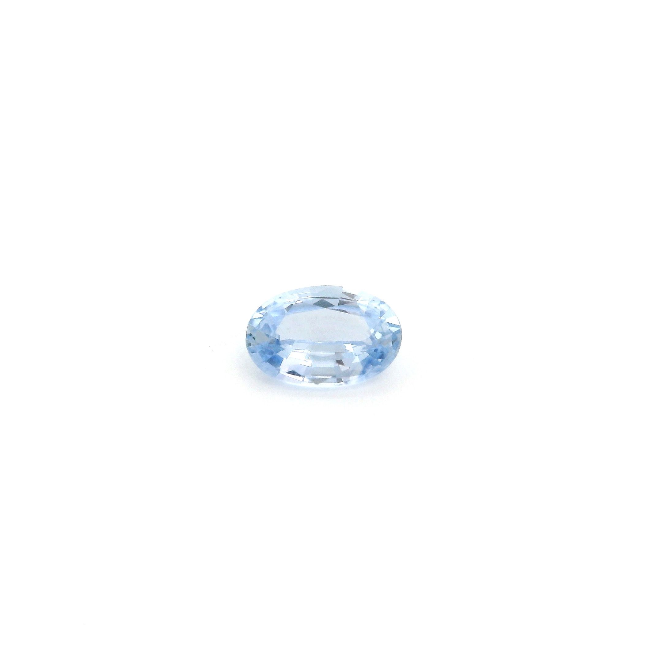 0.54 ct Oval Blue Natural Sapphire