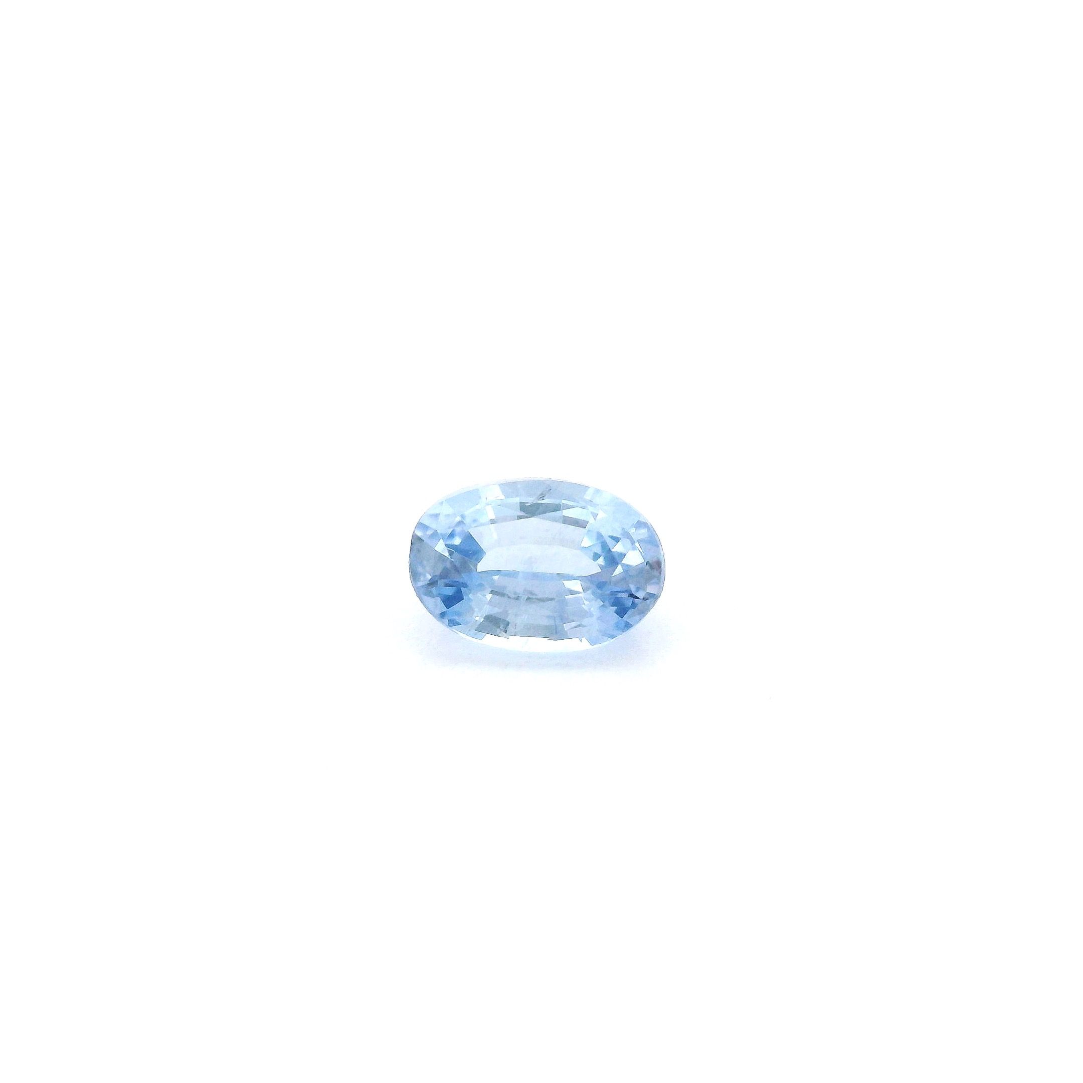 0.61 ct Oval Blue Natural Sapphire