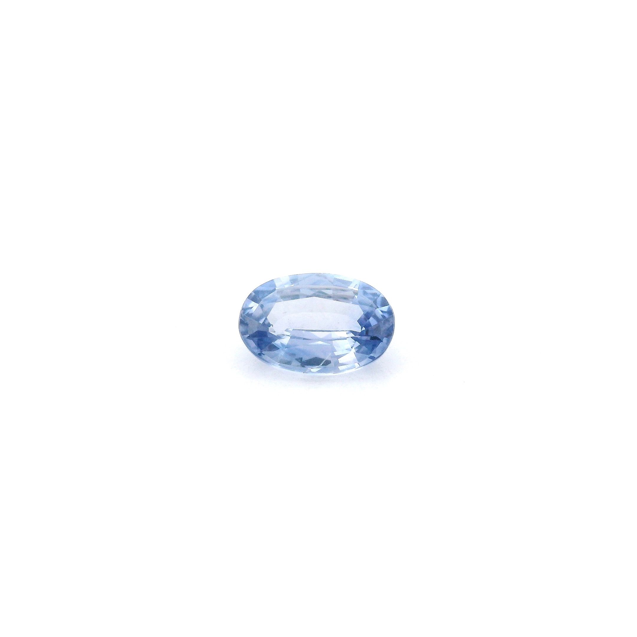 0.55 ct Oval Blue Natural Sapphire