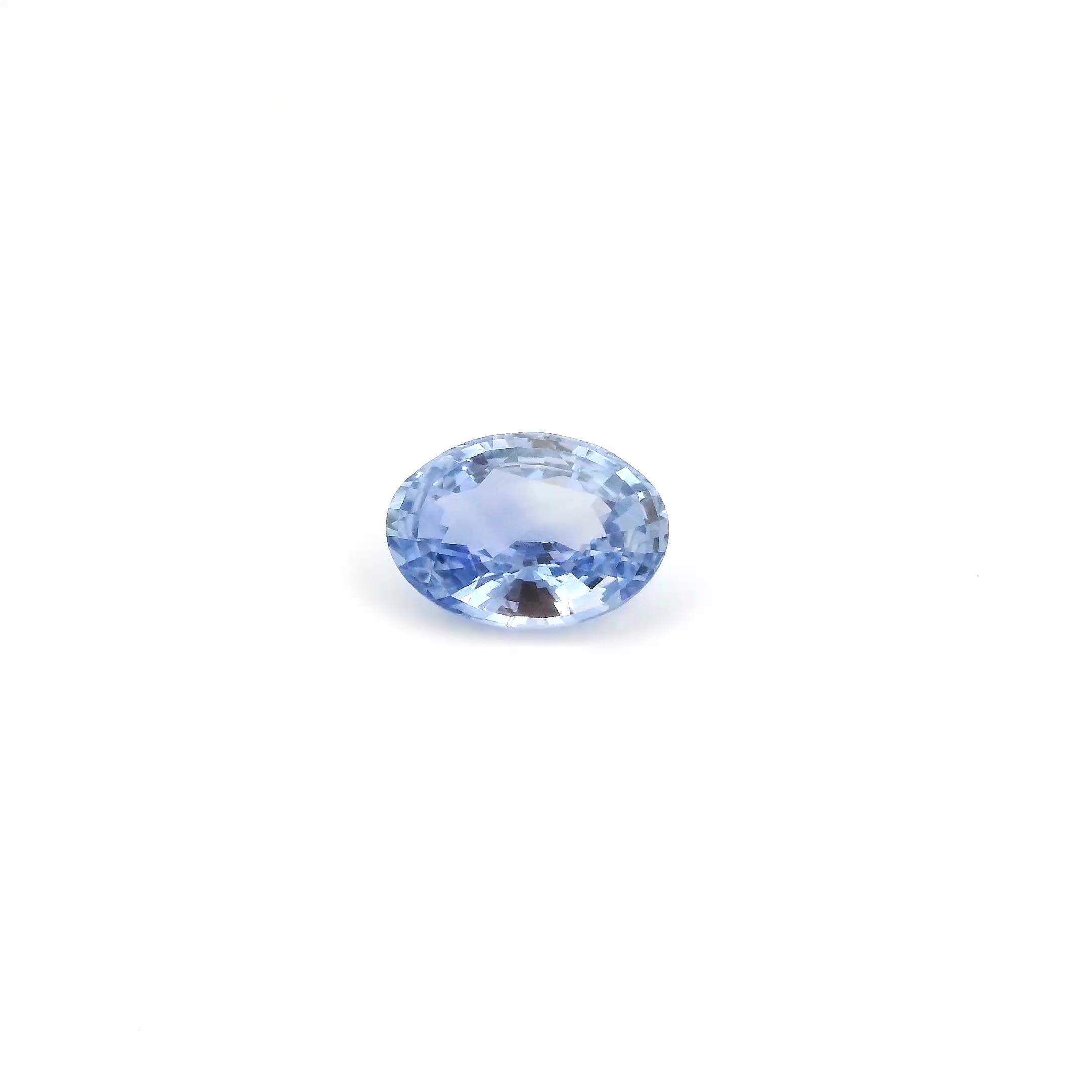 0.79 ct Oval Blue Natural Sapphire