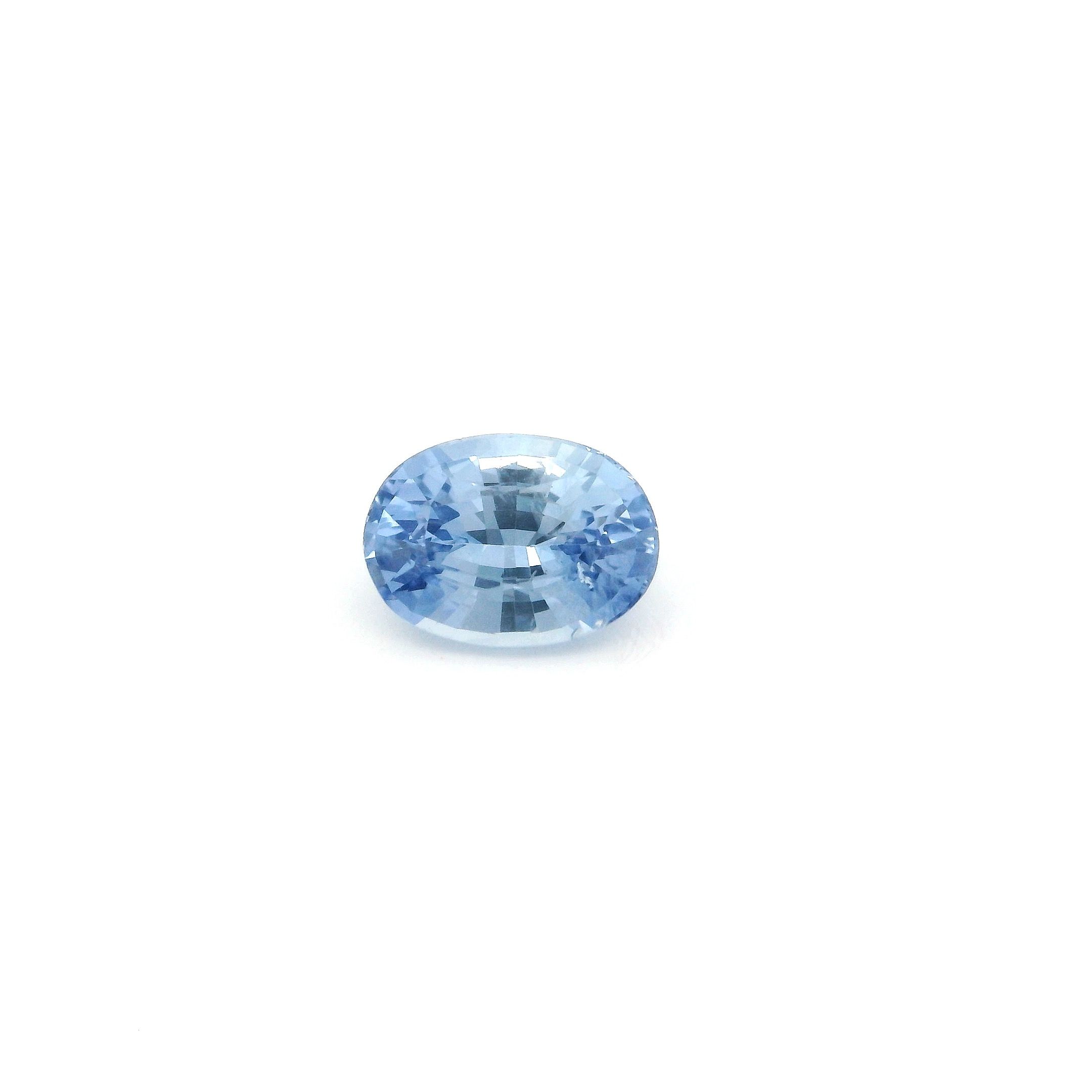 1.10 ct Oval Blue Natural Sapphire