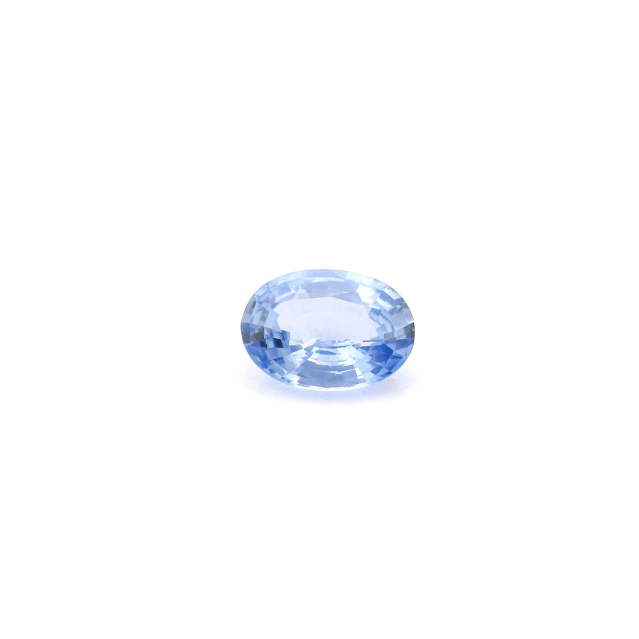 0.79 ct Oval Blue Natural Sapphire