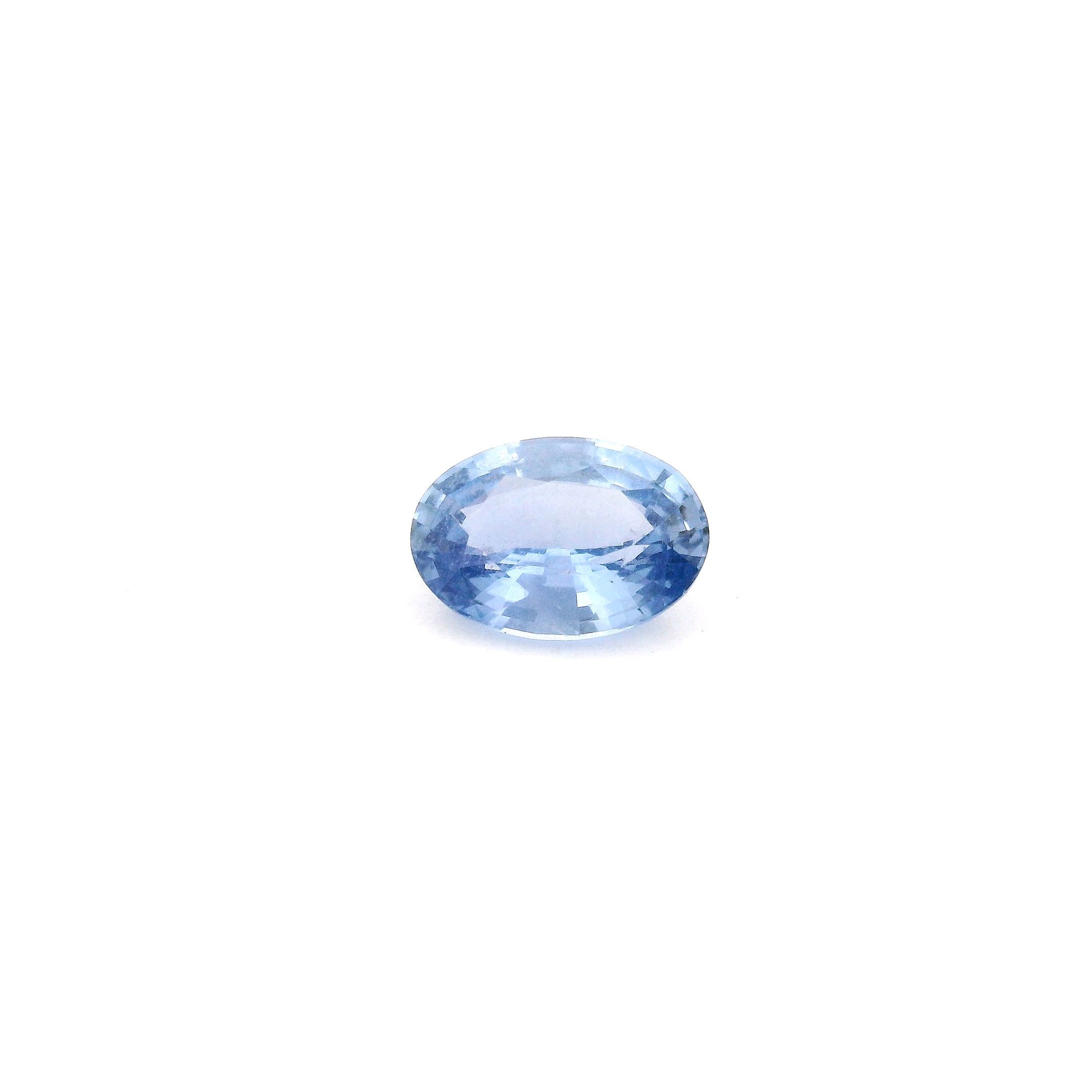 0.77 ct Oval Blue Natural Sapphire
