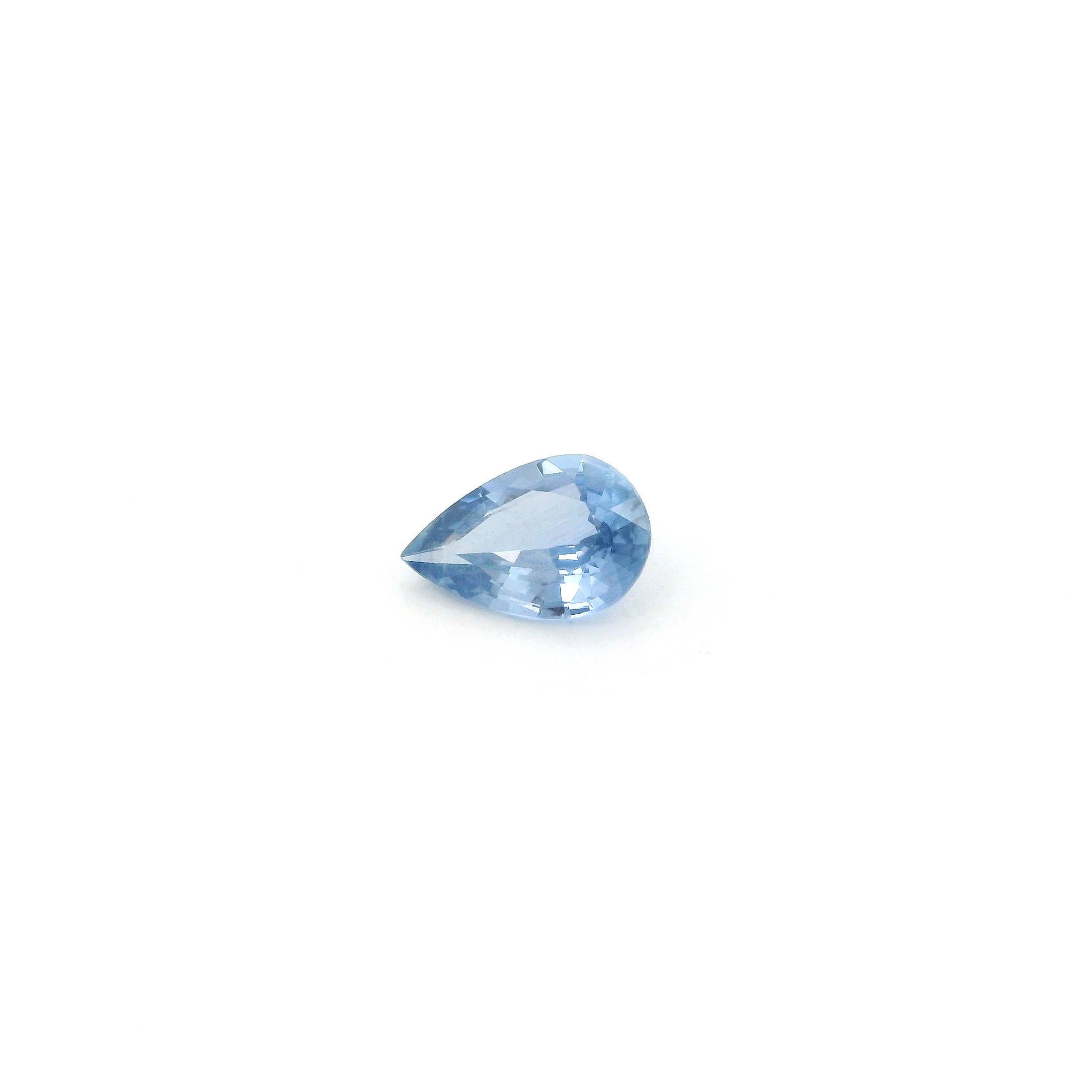 0.39 ct Pear Blue Natural Sapphire