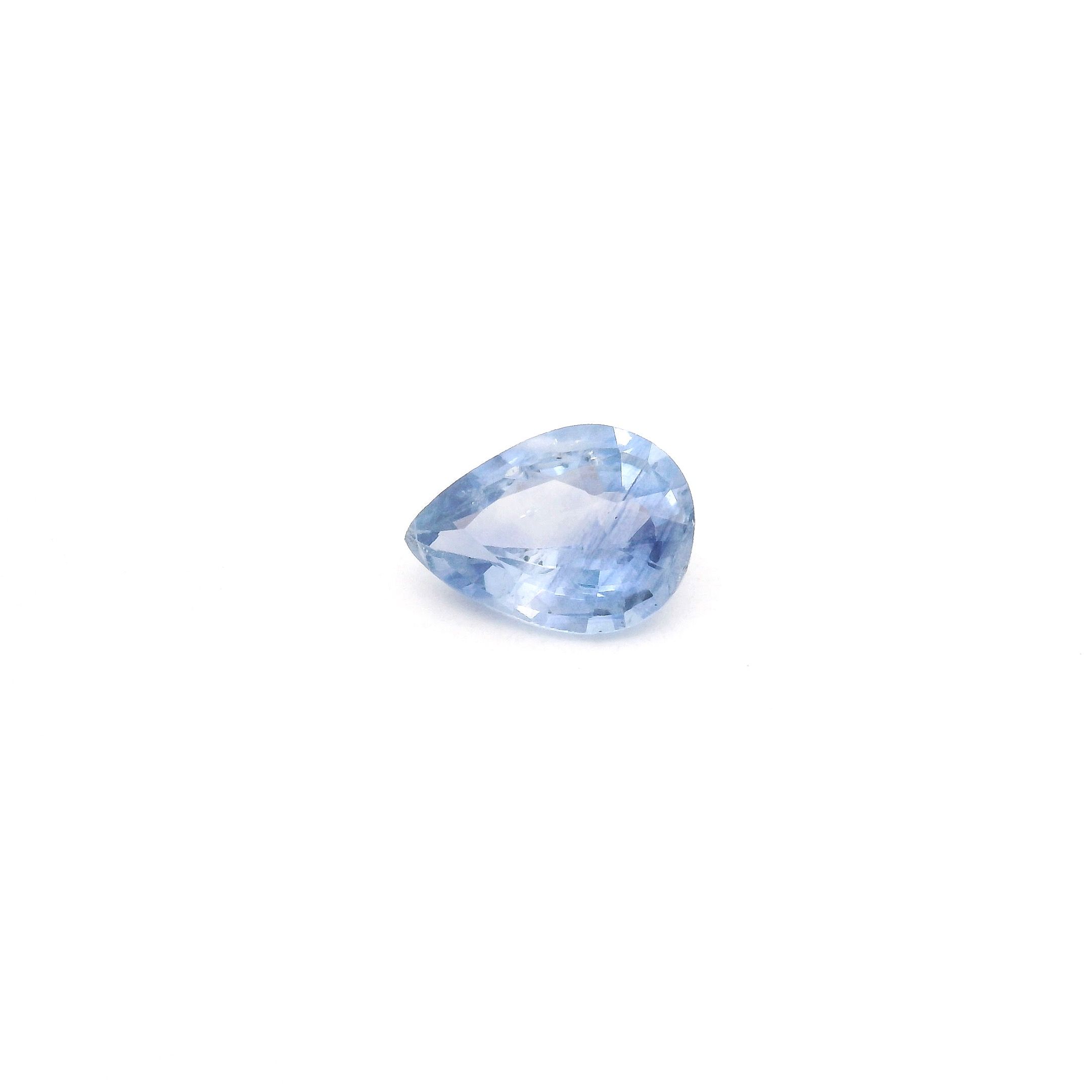 0.68 ct Pear Blue Natural Sapphire