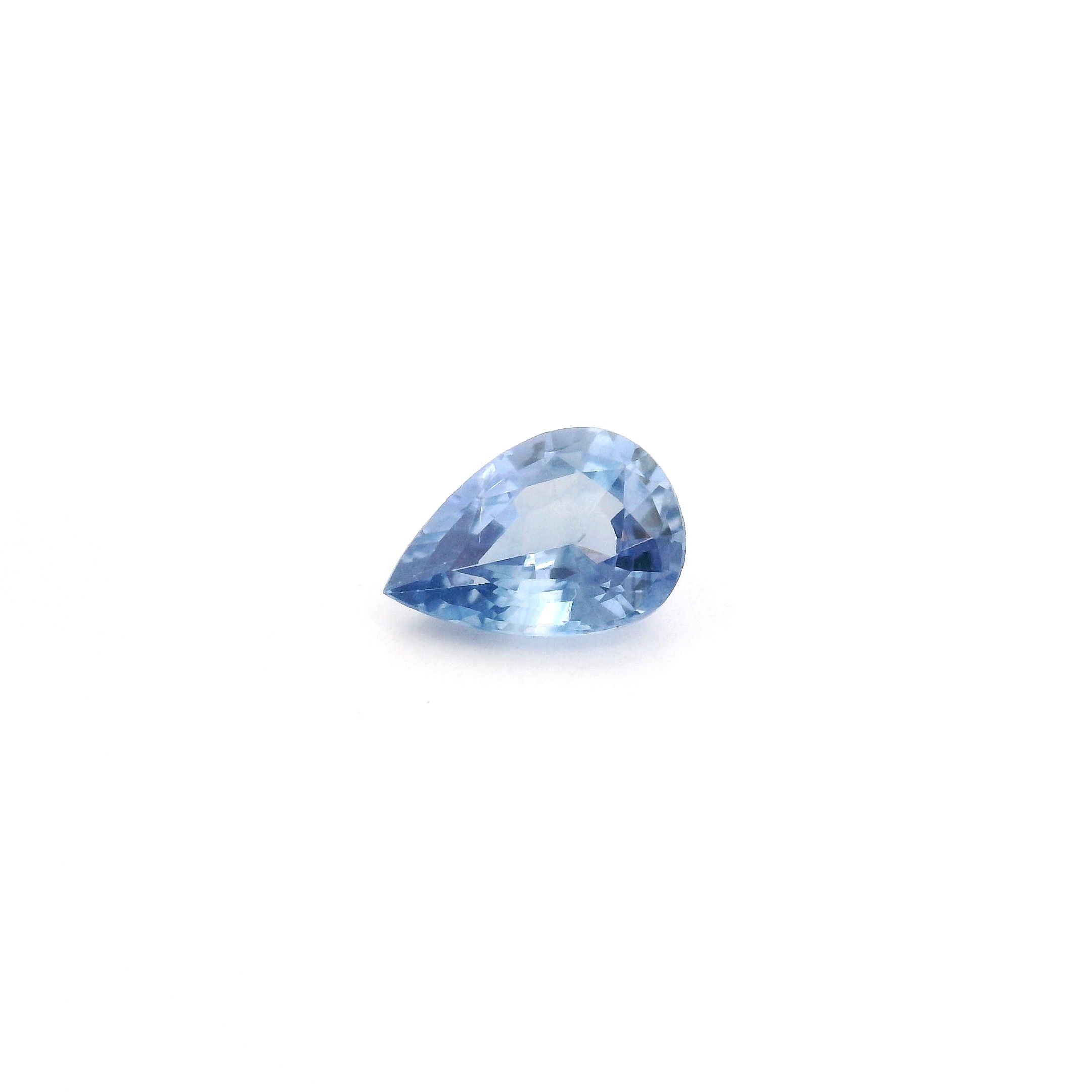 0.80 ct Pear Blue Natural Sapphire