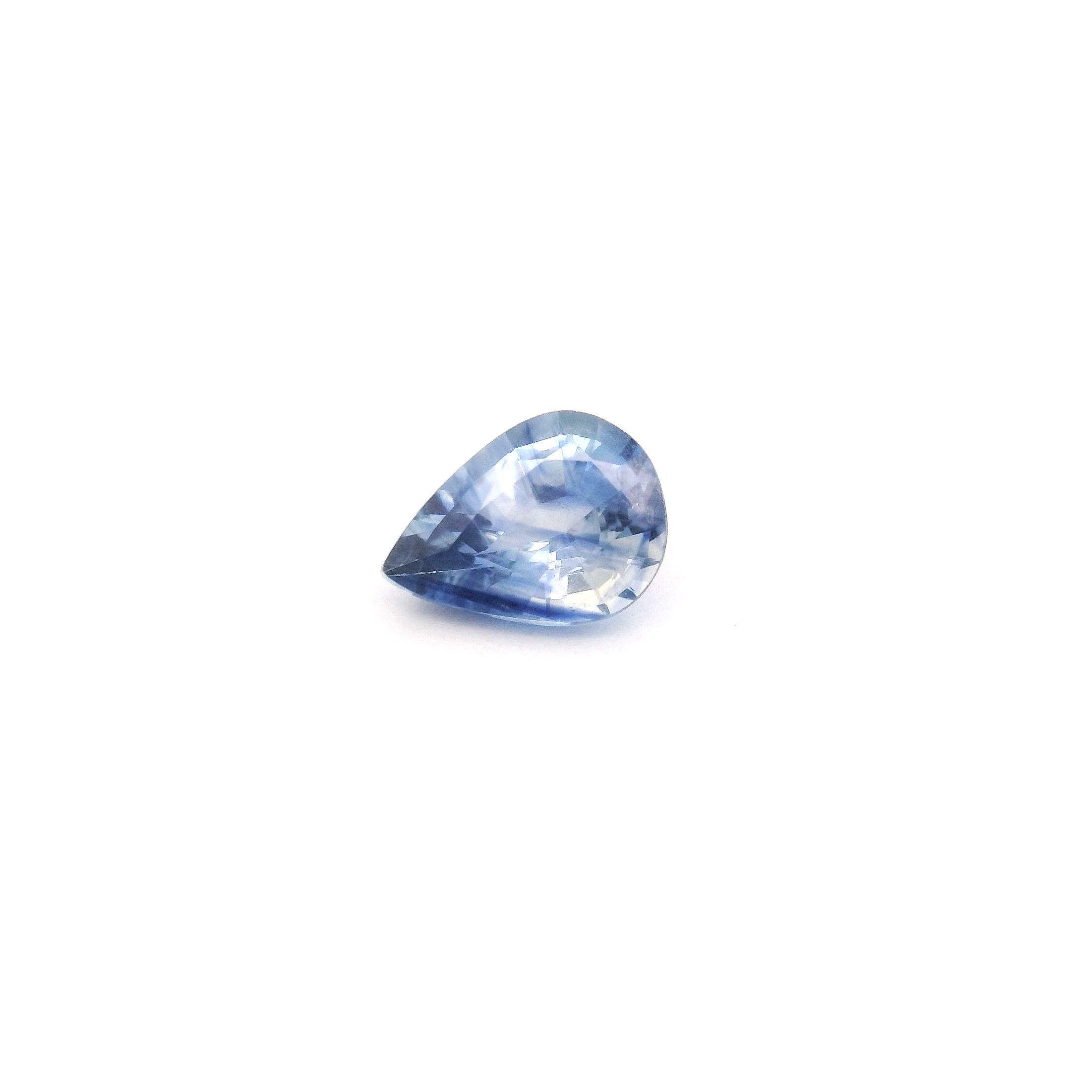 0.74 ct Pear Blue Natural Sapphire