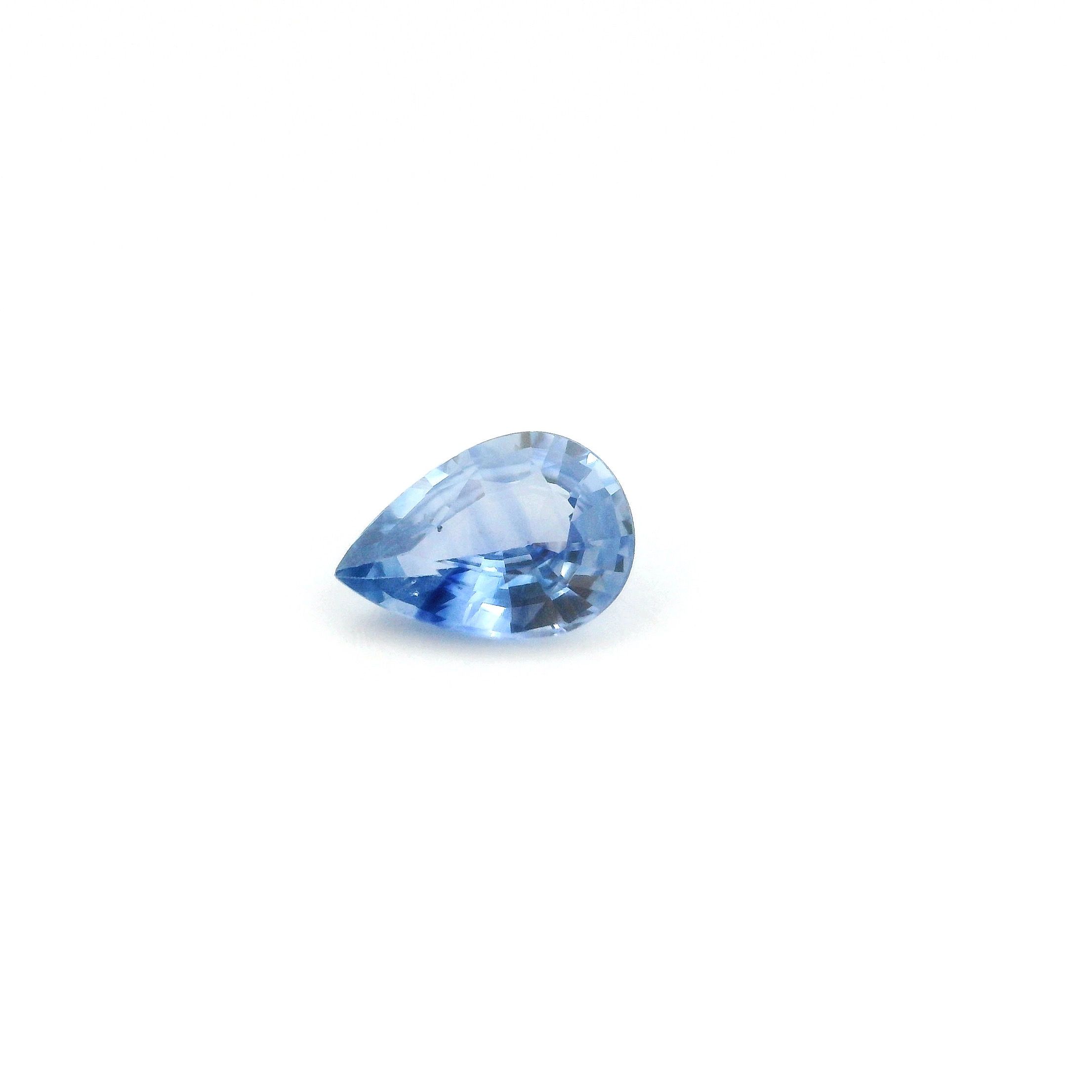 0.74 ct Pear Blue Natural Sapphire