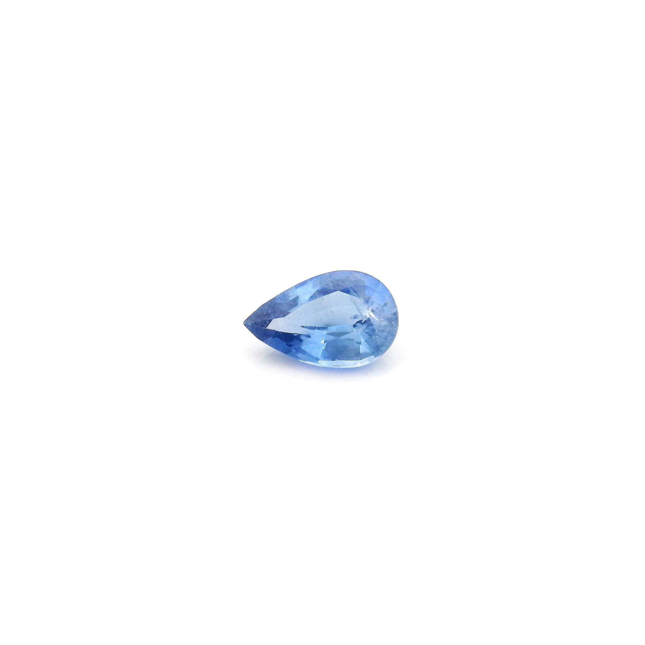 0.39 ct Pear Blue Natural Sapphire