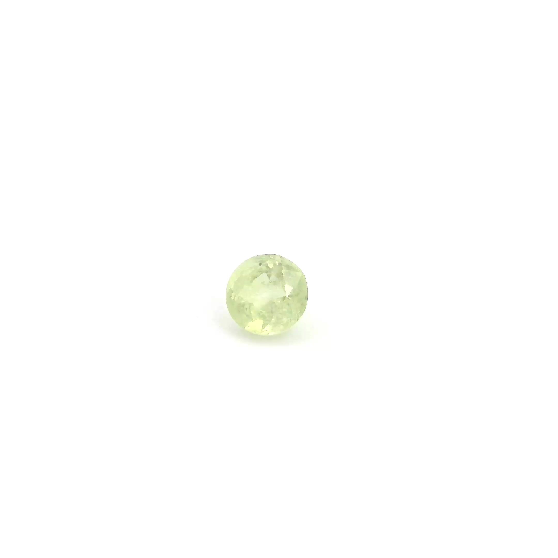 0.29 ct Round Yellow Natural Sapphire