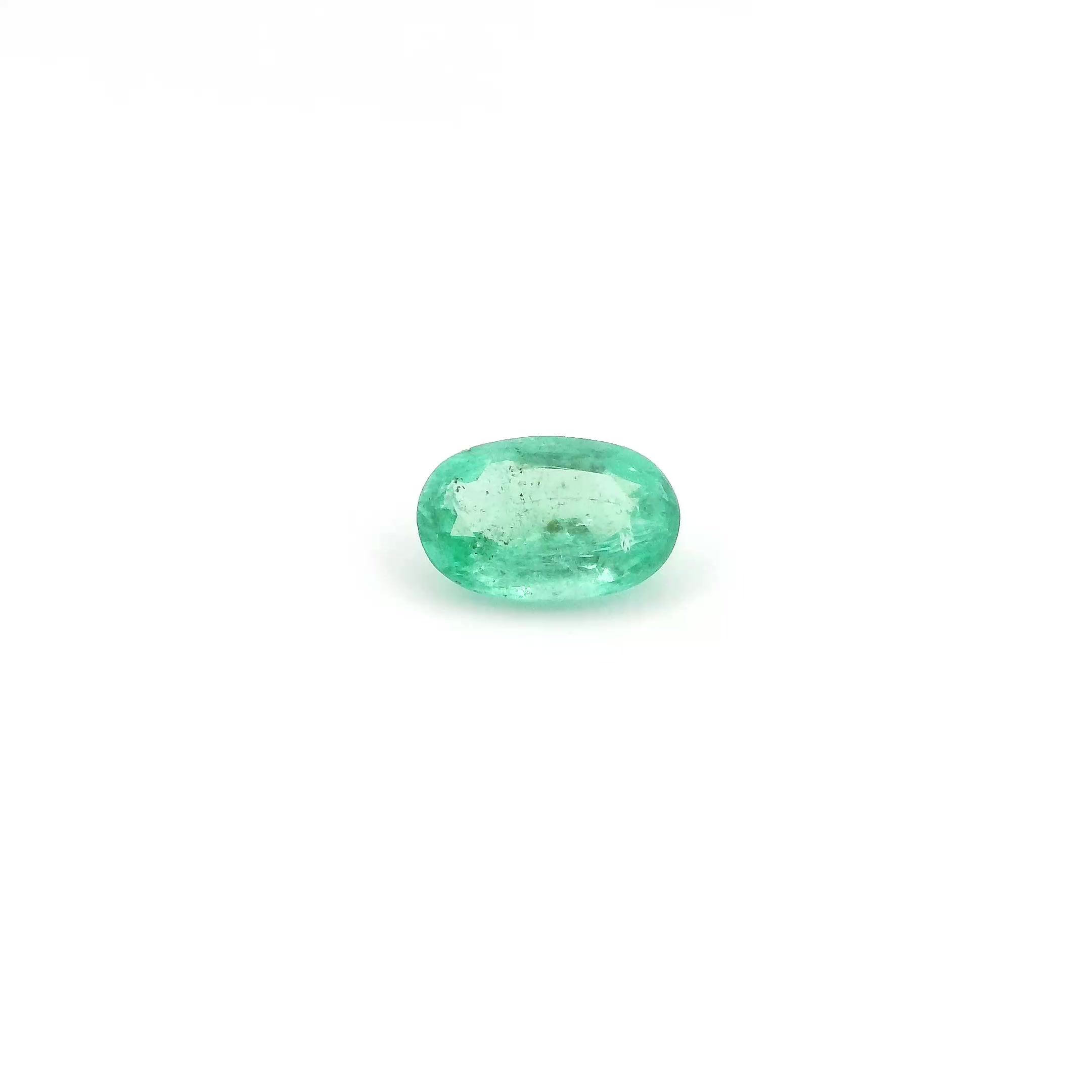 0.42 ct Oval Green Natural Emerald