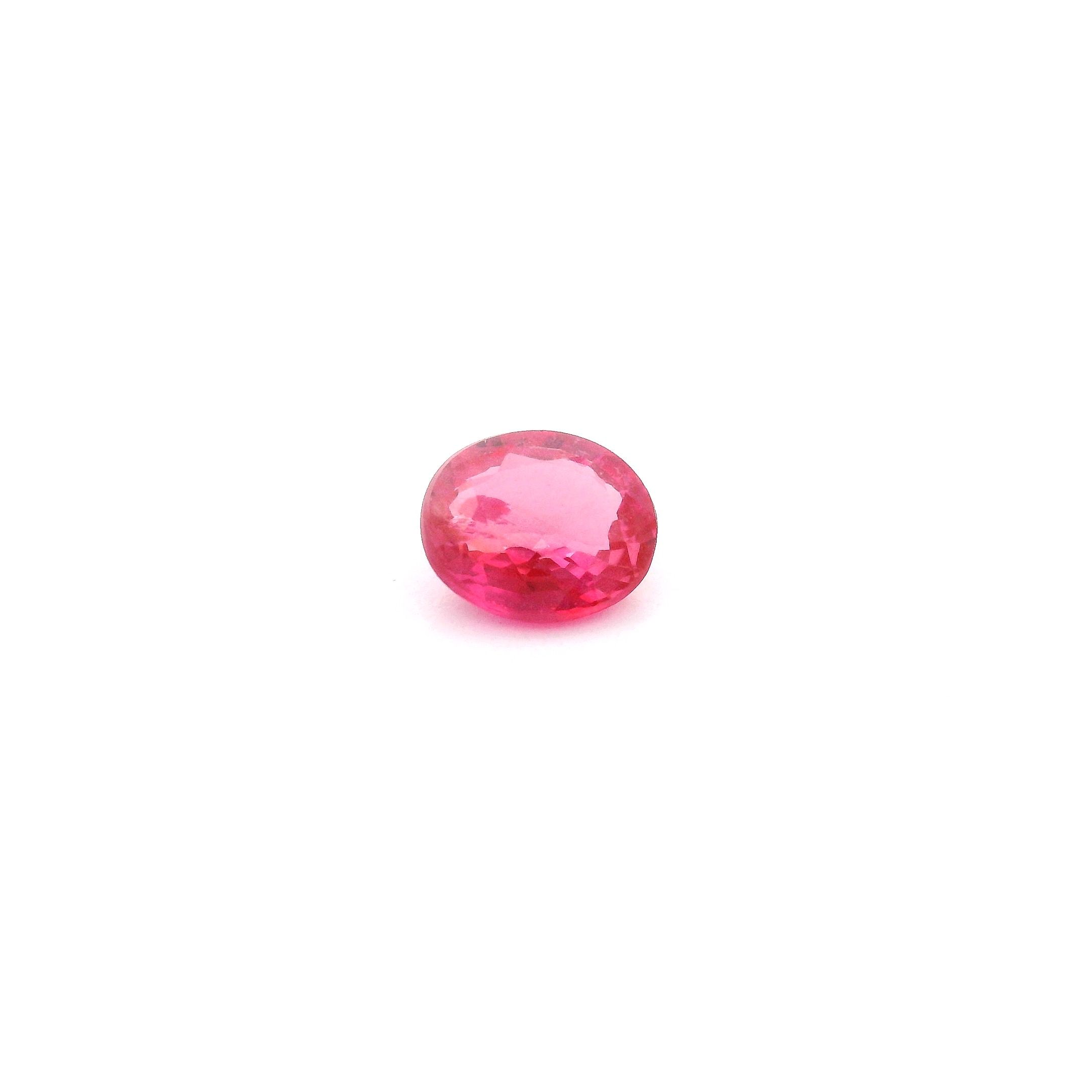 0.63 ct Oval Red Natural Ruby