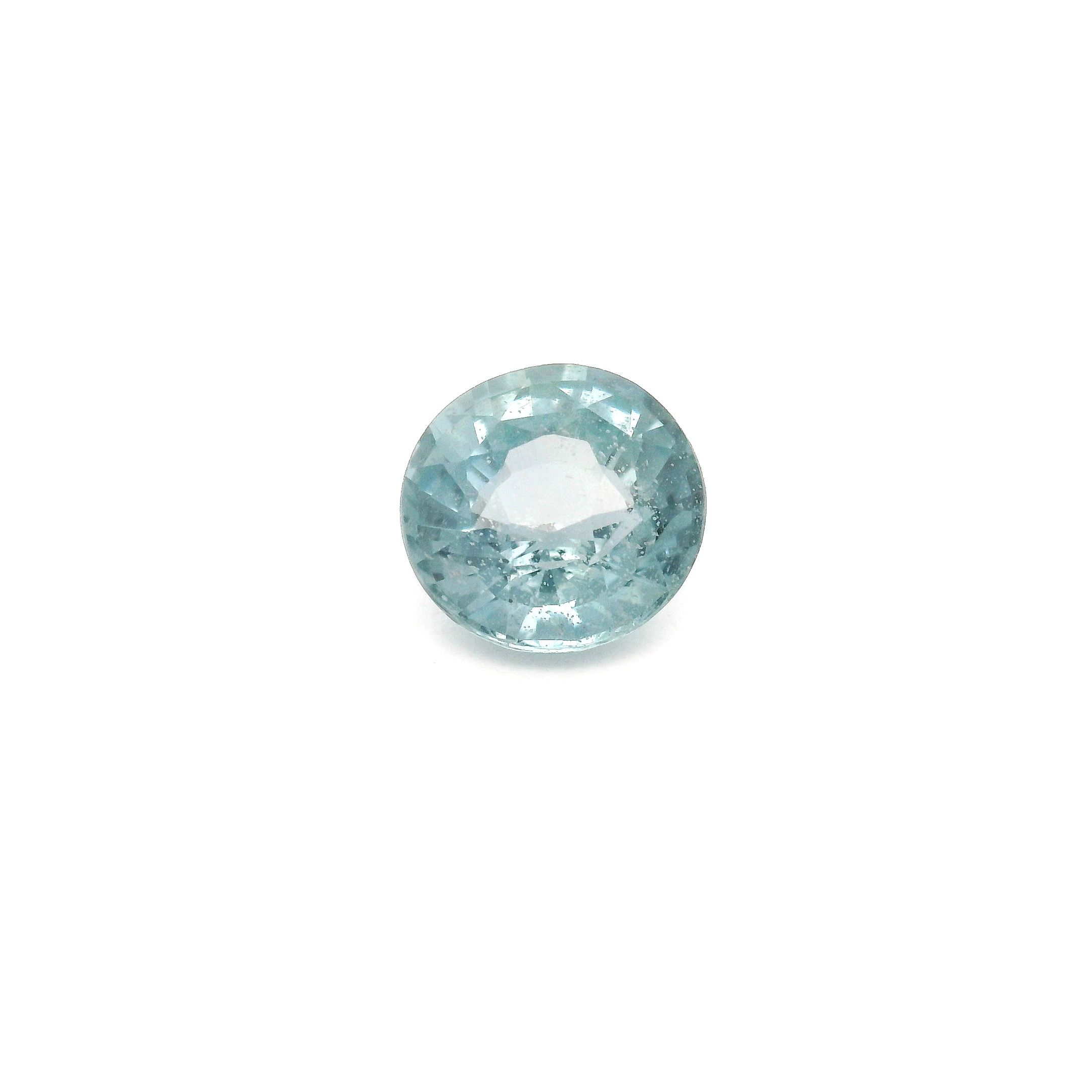 1.58 ct Round Blue Natural Sapphire