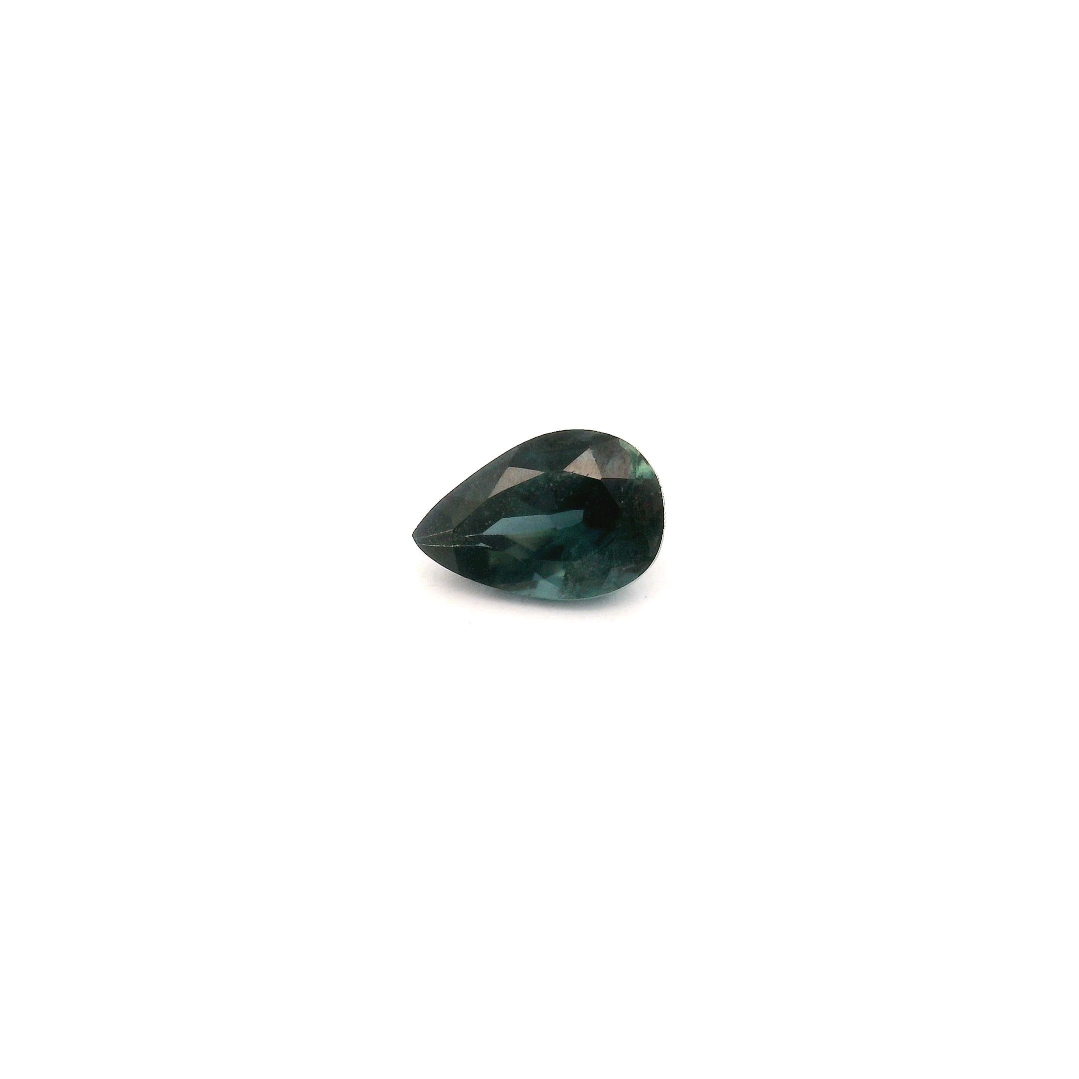 0.50 ct Pear Blue Natural Sapphire