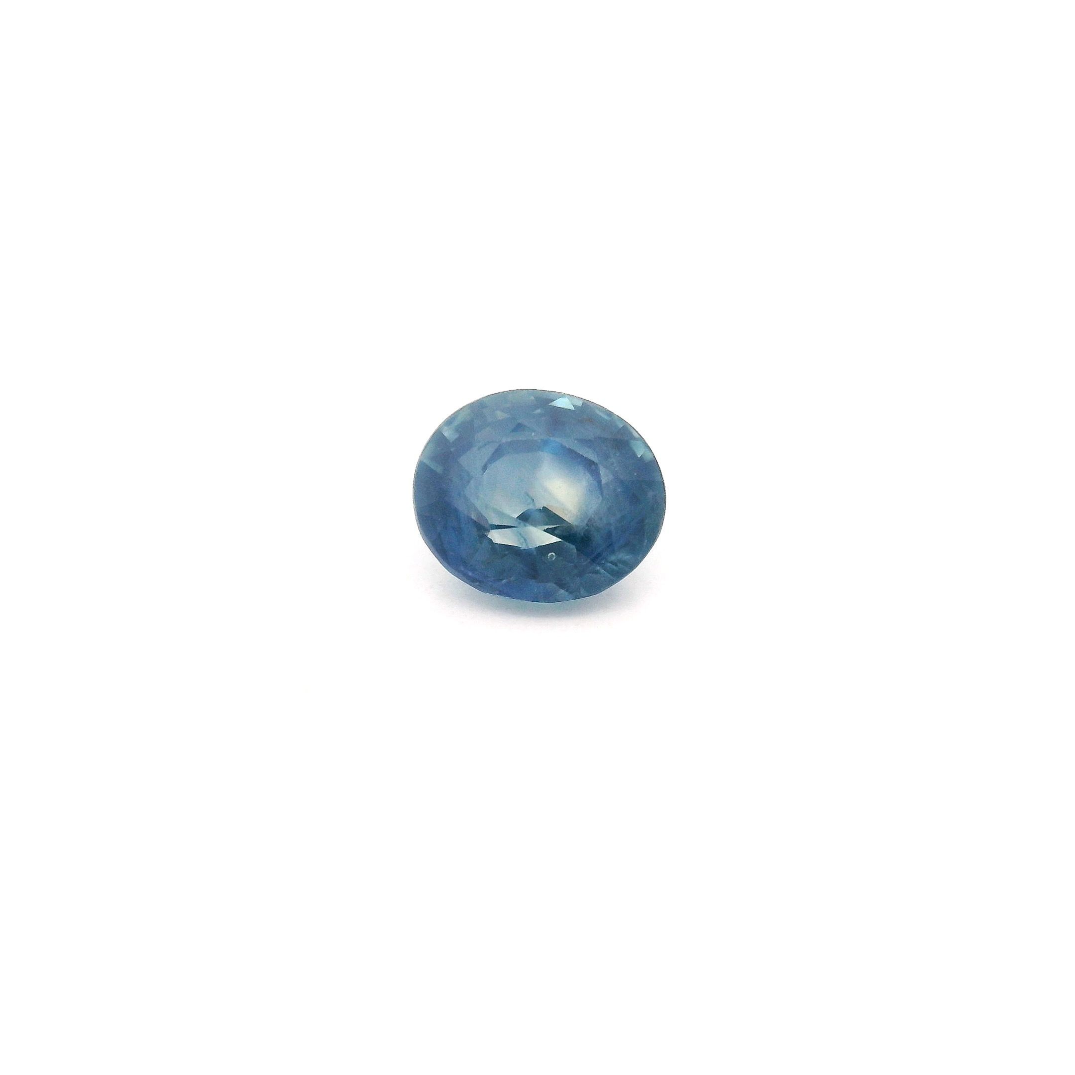 1.00 ct Oval Blue Natural Sapphire