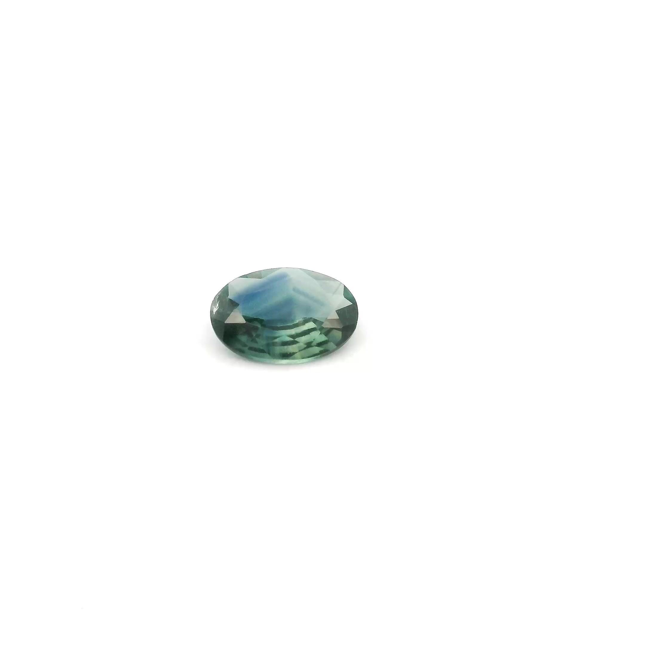 0.42 ct Oval Blue Natural Sapphire