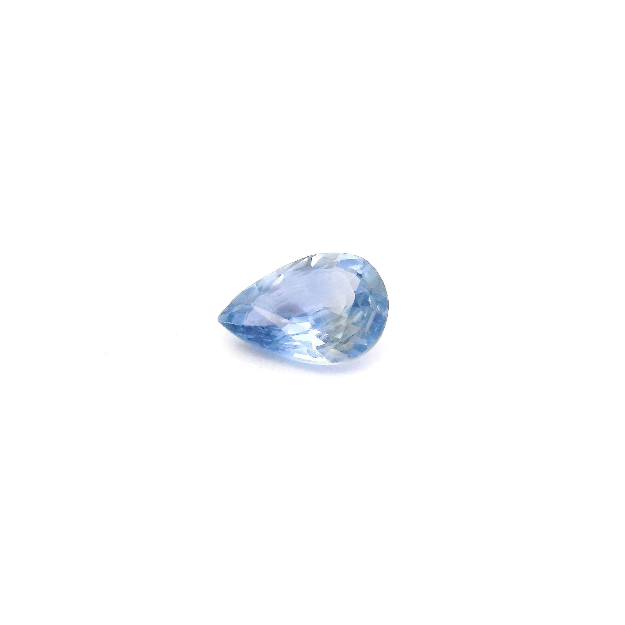 0.67 ct Pear Blue Natural Sapphire