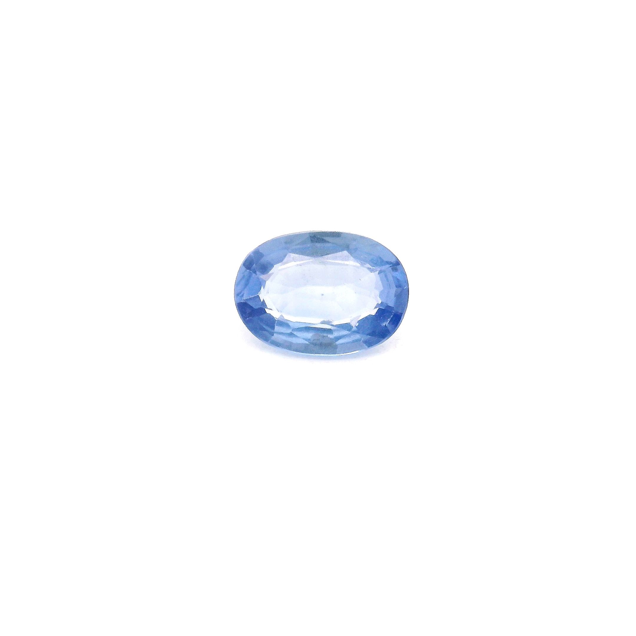 0.78 ct Oval Blue Natural Sapphire