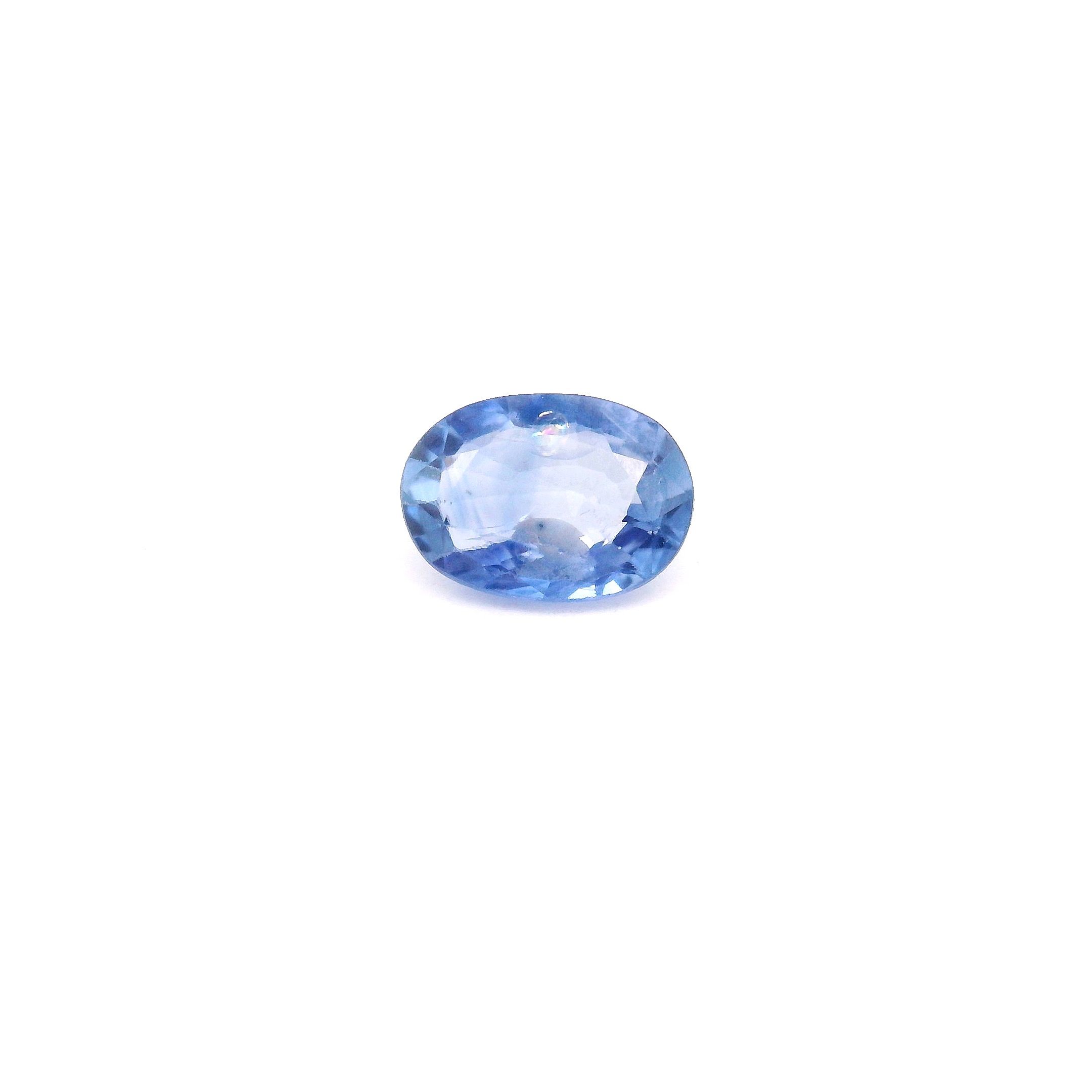 0.77 ct Oval Blue Natural Sapphire