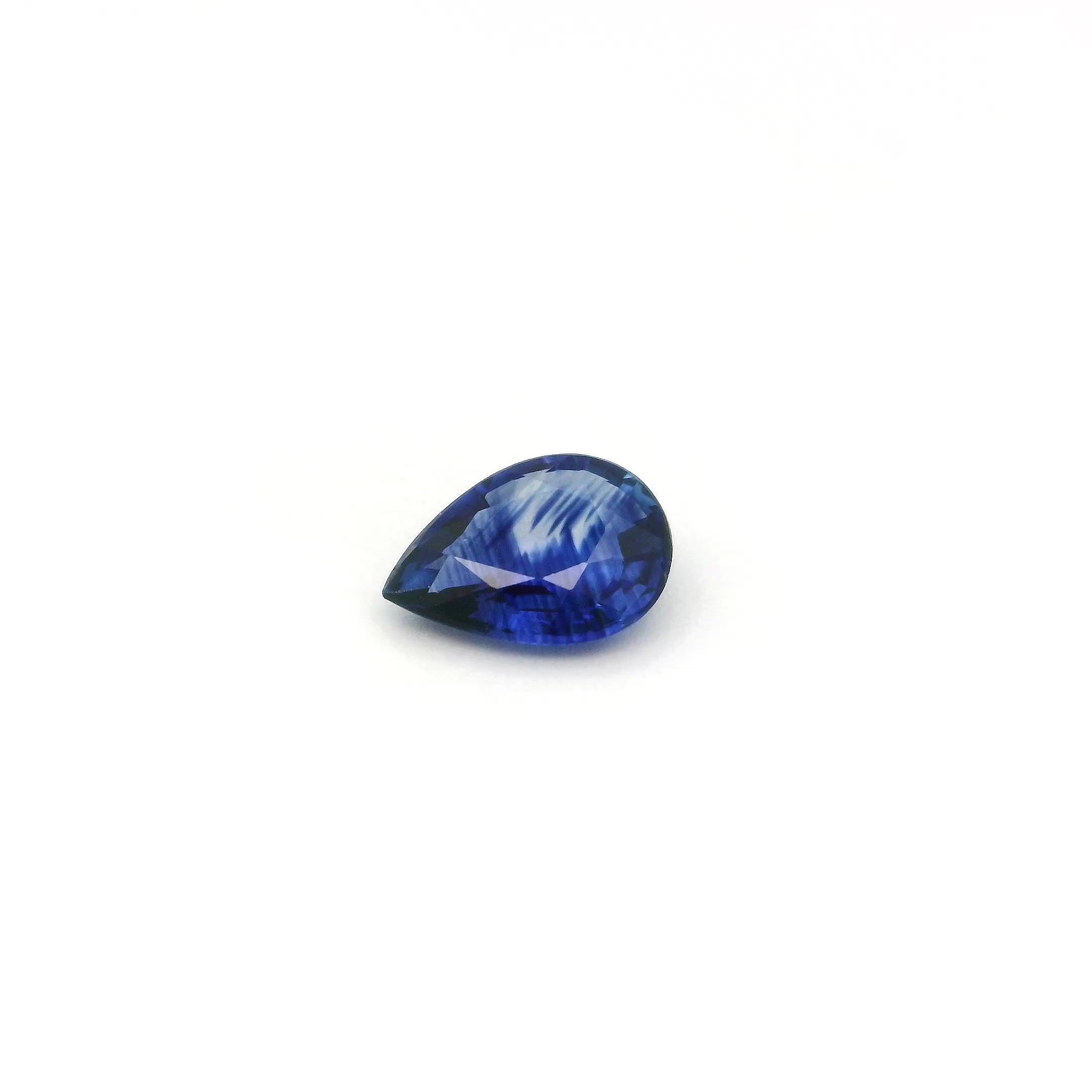 0.78 ct Pear Blue Natural Sapphire