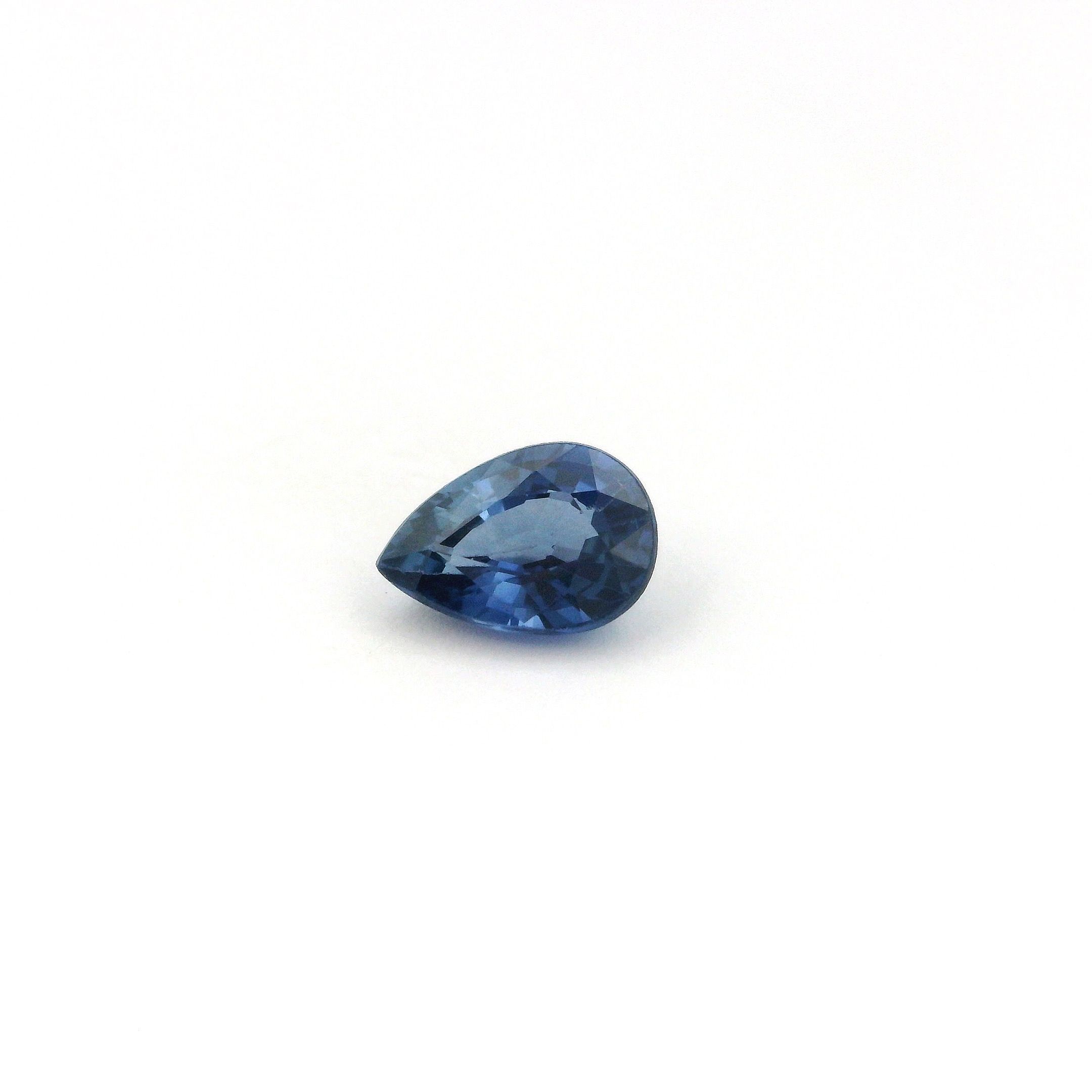 0.79 ct Pear Blue Natural Sapphire