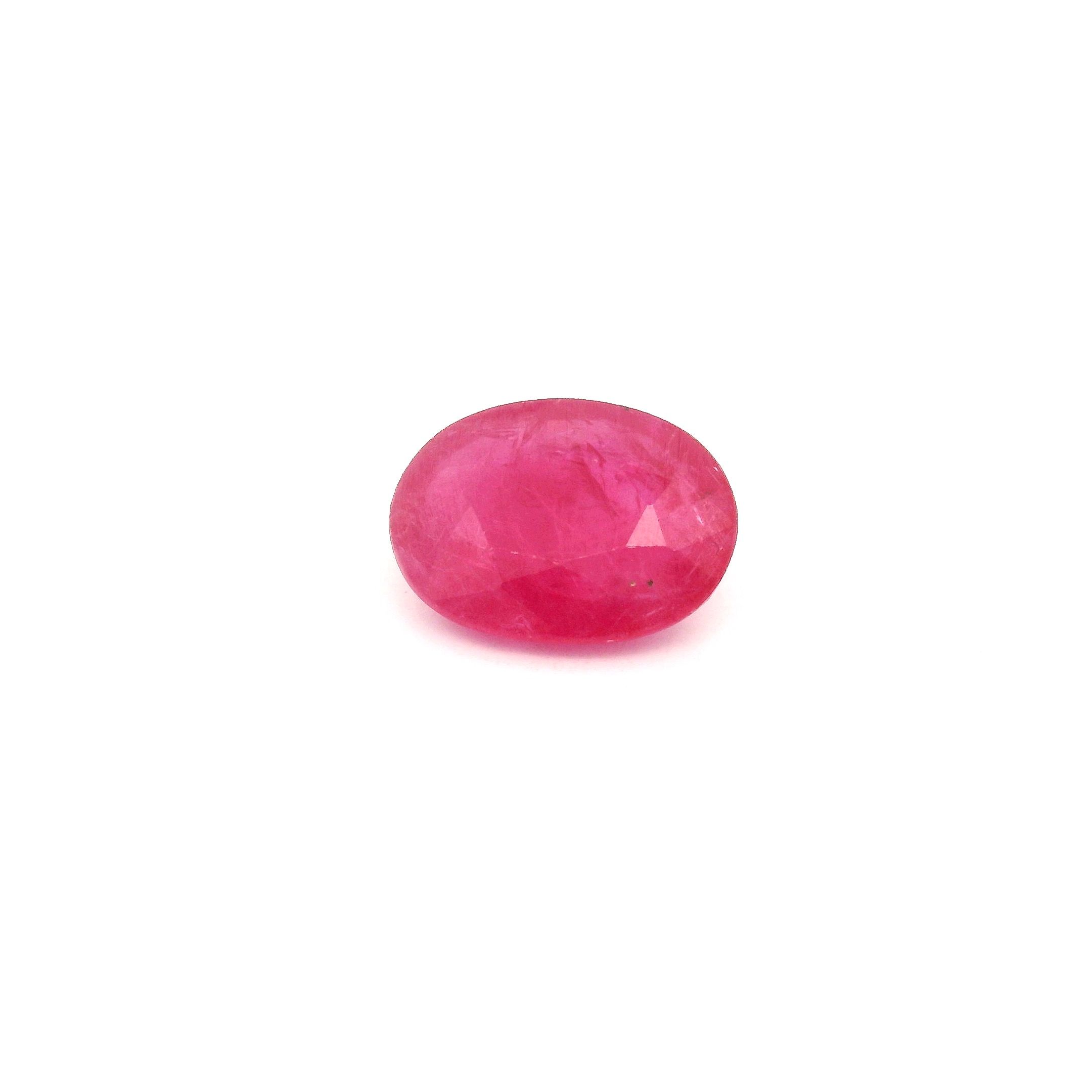 1.31 ct Oval Red Natural Ruby