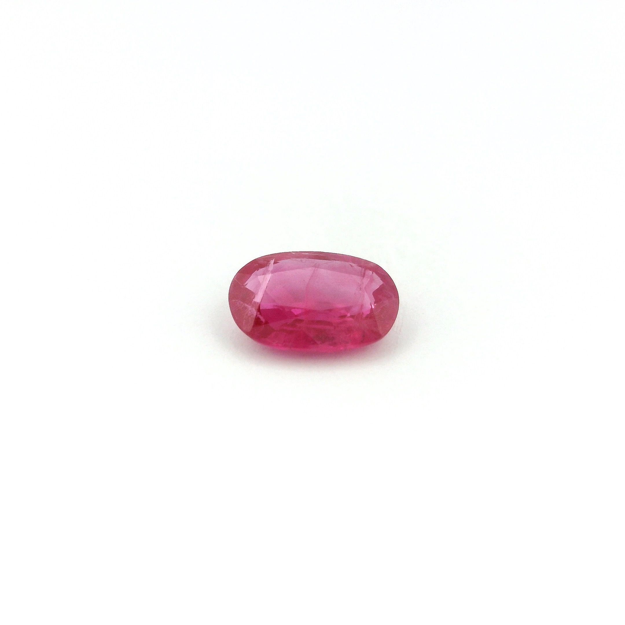 0.78 ct Oval Red Natural Ruby